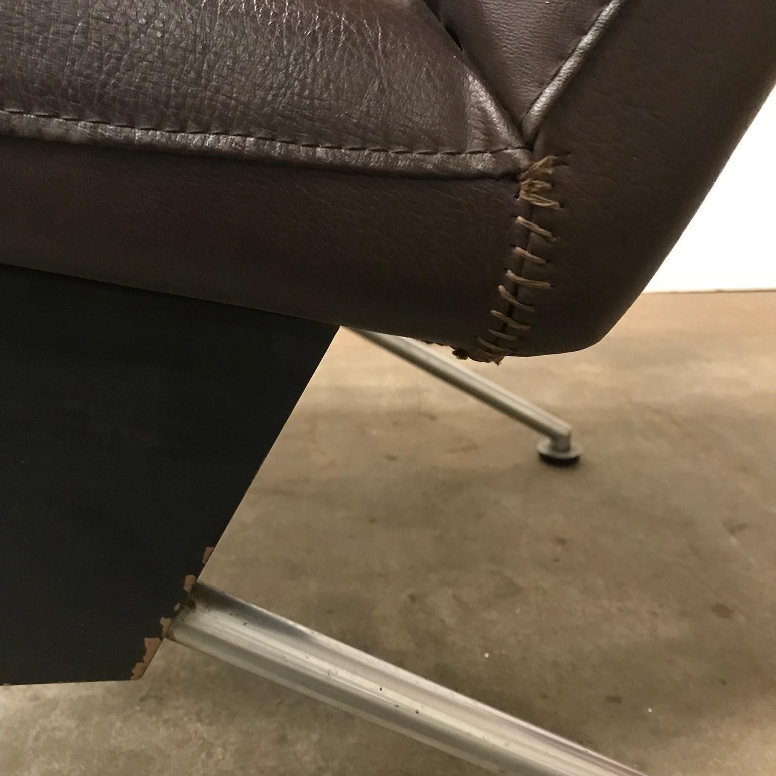 photo vinterior 1961, Andre Cordemeyer For Gispen, Midcentury Dutch Easy Chair No. 1432