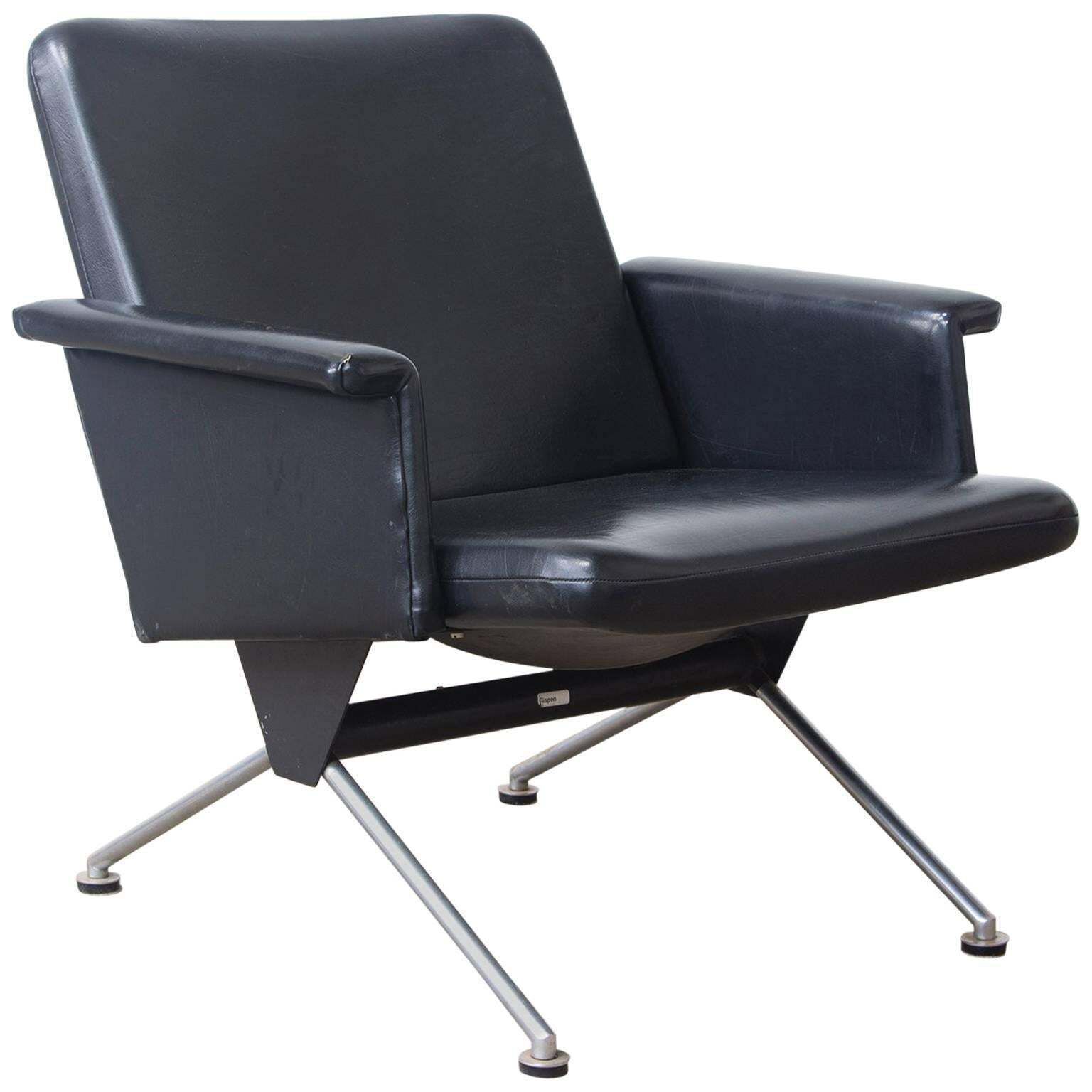 1961, Andre Cordemeyer For Gispen, Mid Century Dutch Easy Chair No. 1432