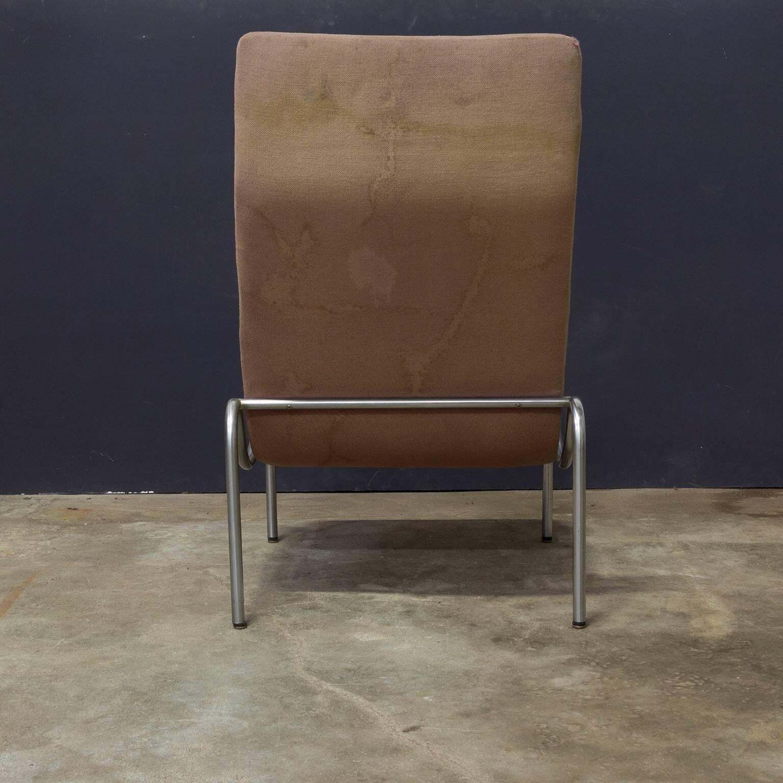 1968, Kho Liang Ie For Stabin Holland, Rare Pink Fabric 704 High Lounge Chair photo Furniture