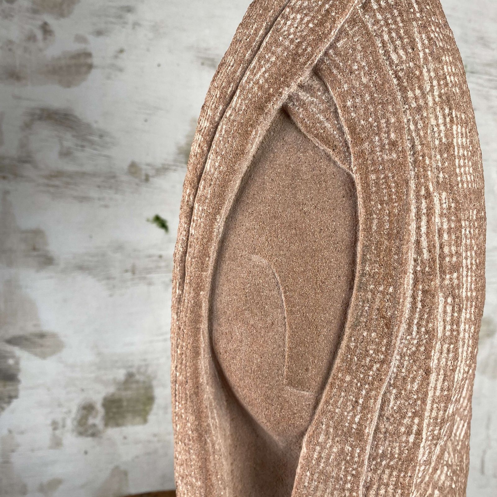 Modernist Sandstone Effect Sculpture photo furniture