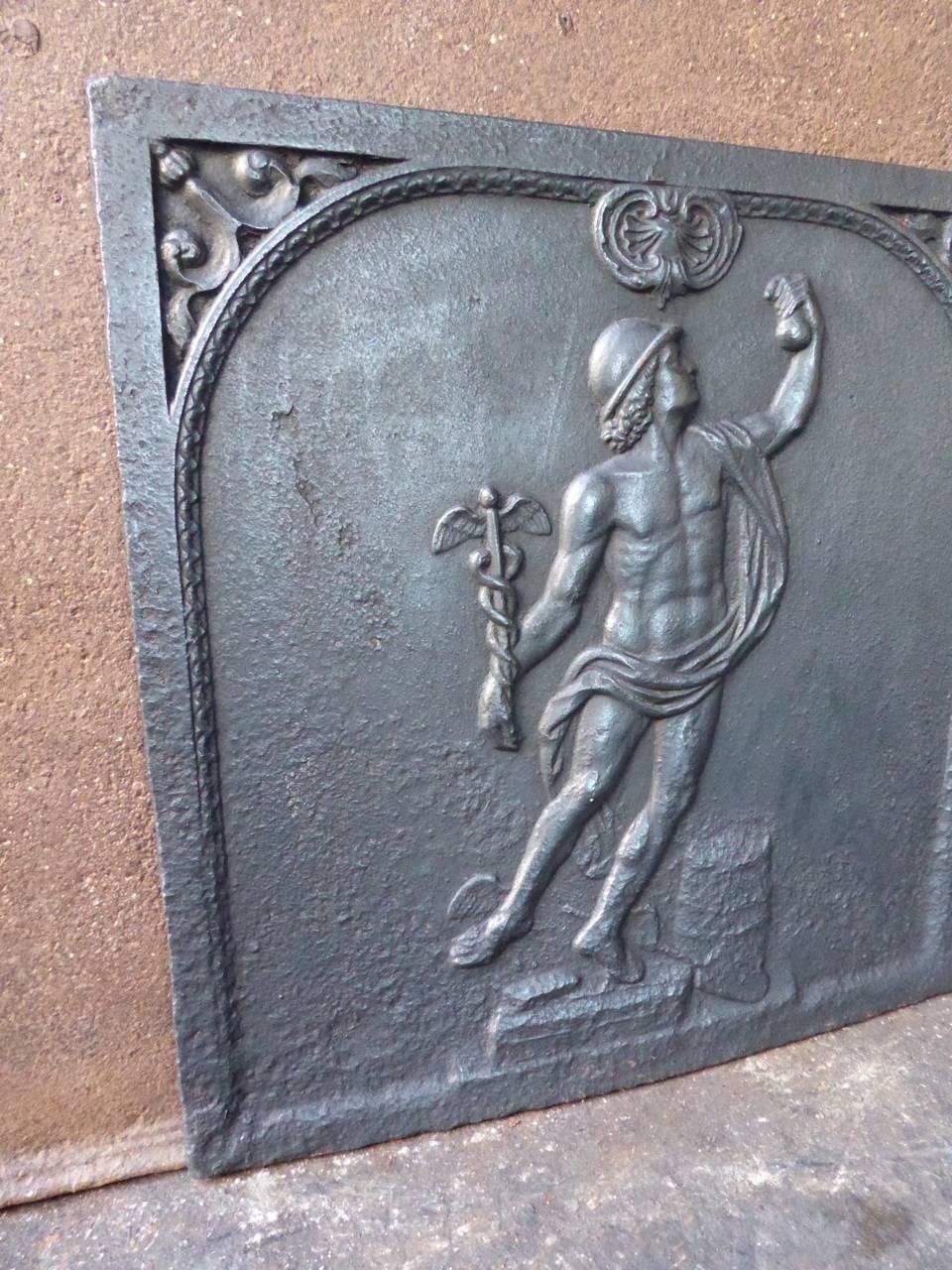 19th Century French 'Mercury' Fireback / Backsplash photo buy