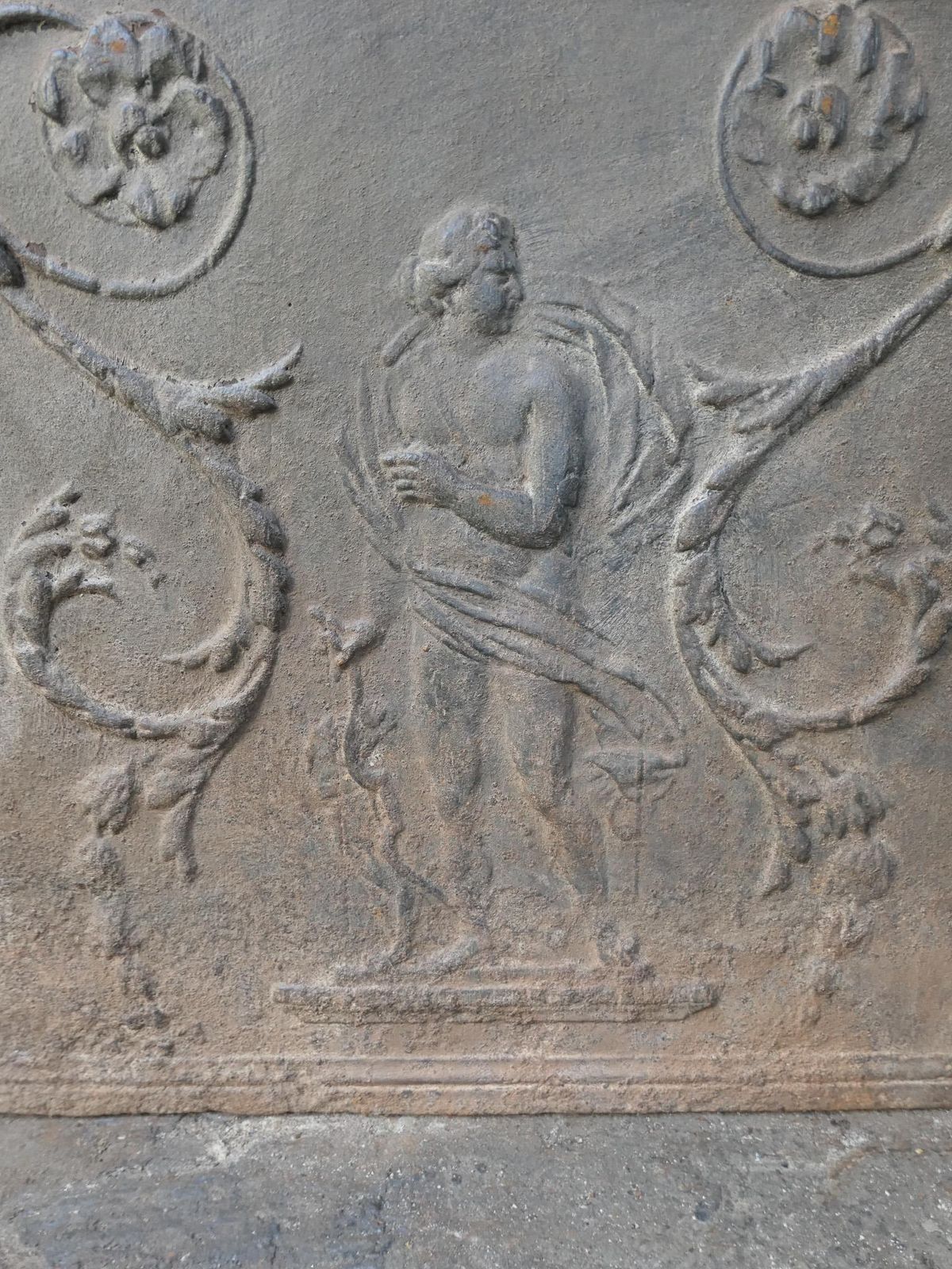photo for sale French Neoclassical 'Diana' Fireback / Backsplash, 18th 19th Century