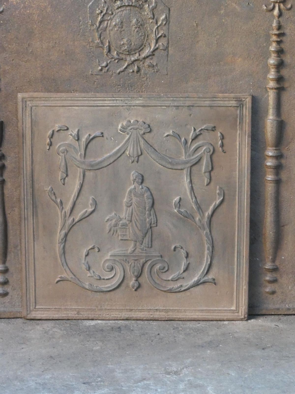 19th Century Victorian Fireback photo furniture