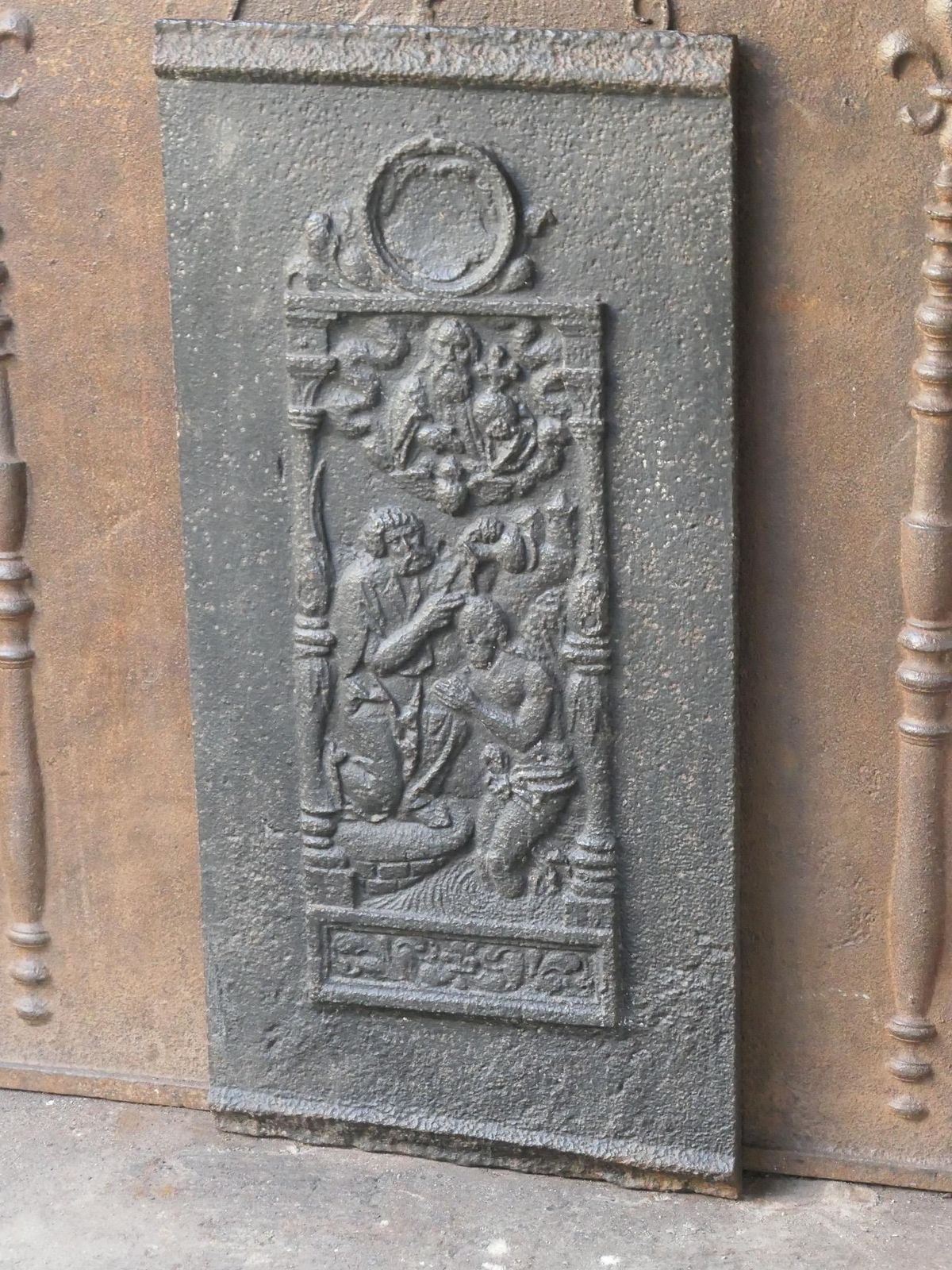 18th Century French 'John The Baptist' Fireback photo 576.0
