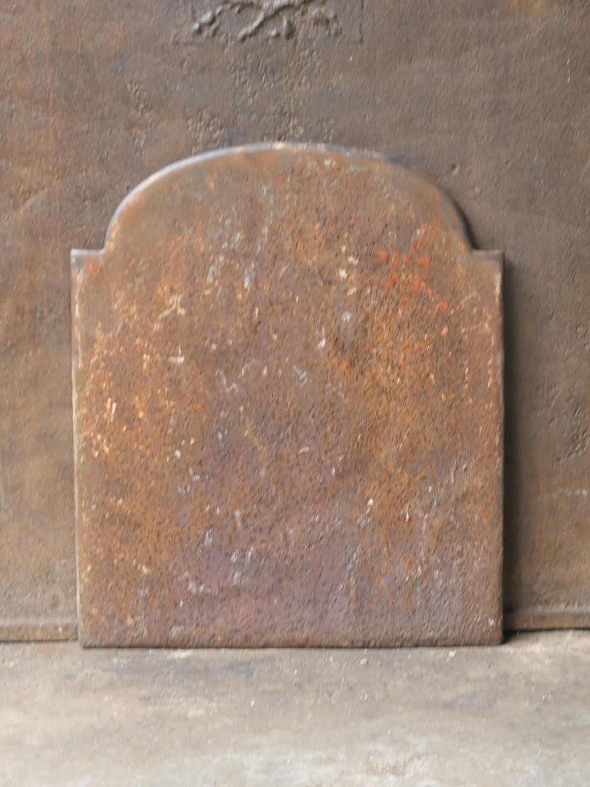 photo buy 18th 19th Century French 'The Time' Fireback / Backsplash