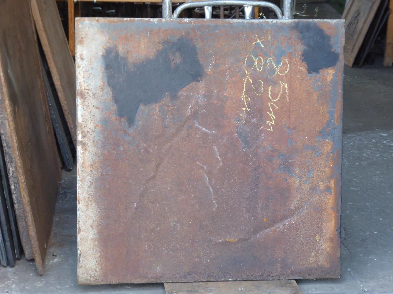 photo furniture Antique French Napoleon III 'Roman Scene' Fireback / Backsplash, 19th Century