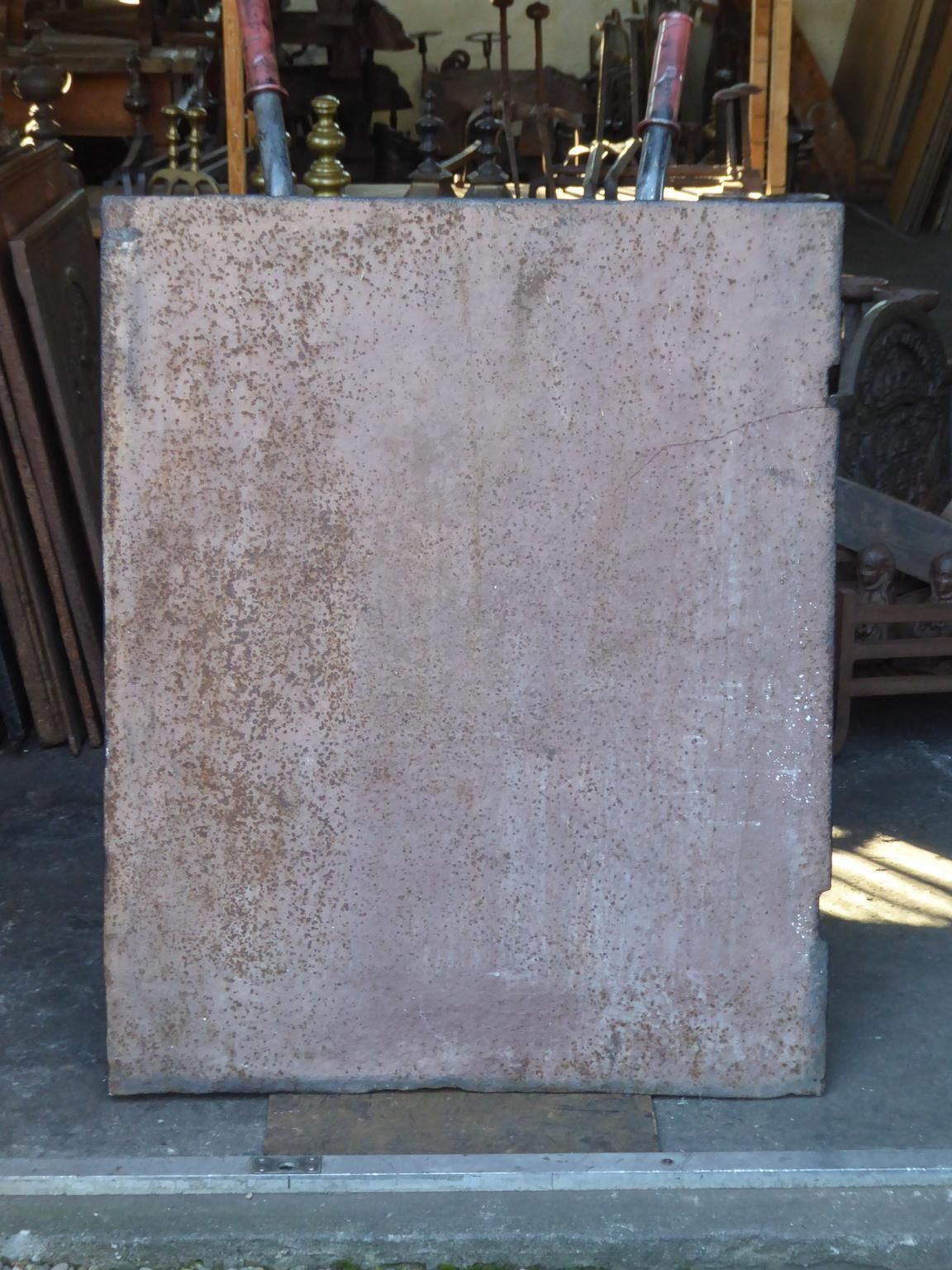 836.0 16th Century German Gothic Fireback / Backsplash photo