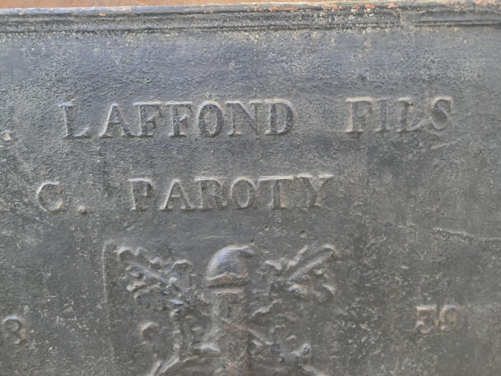 19th Century 'French Revolution' Fireback / Backsplash photo buy