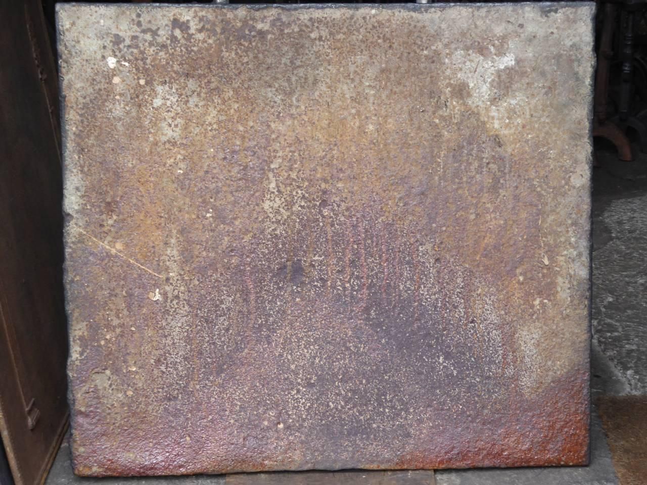 photo for sale 16th 17th Century French 'Arms Of Lorraine' Fireback / Backsplash