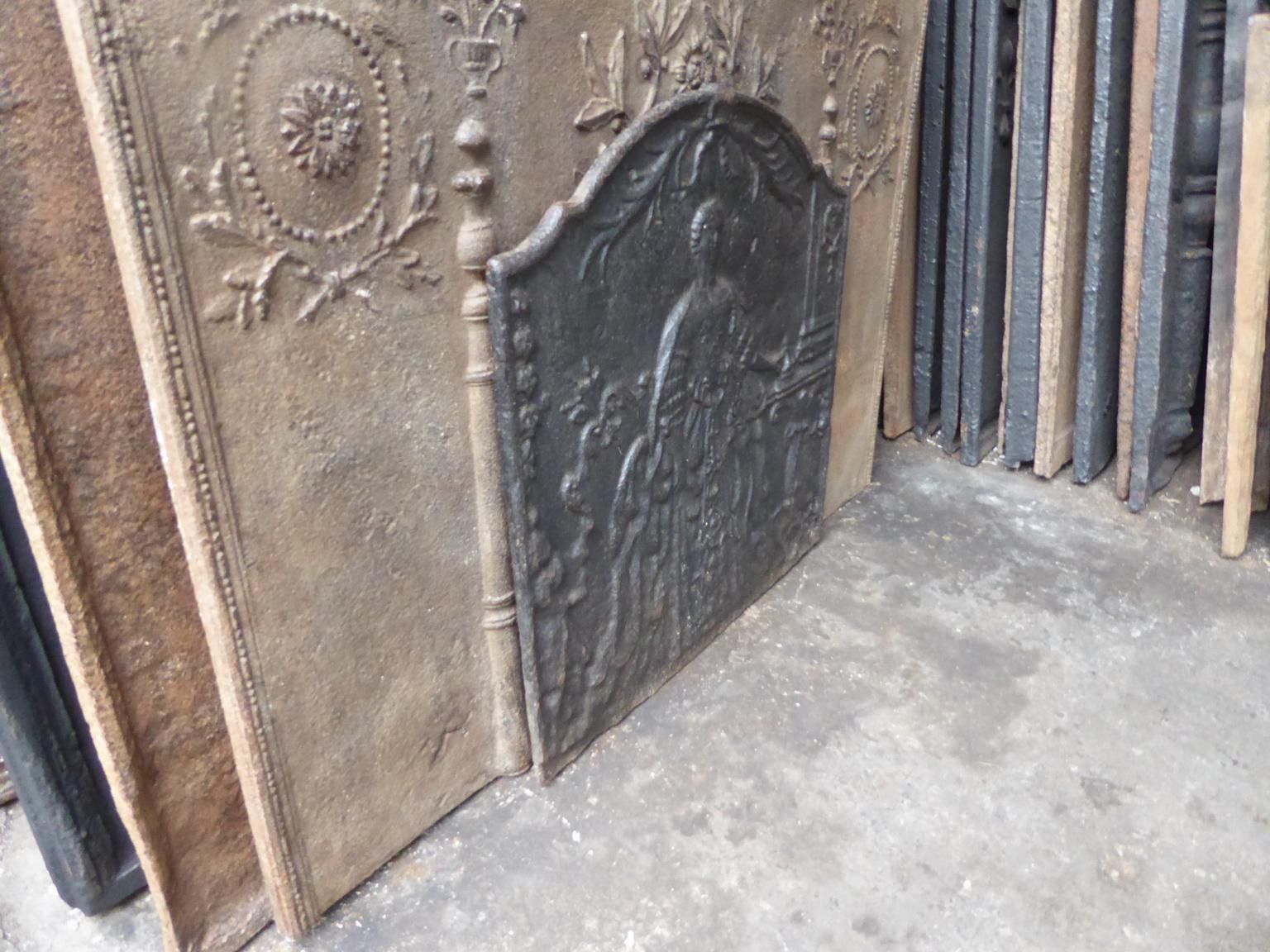 19th Century French 'Marie Leszczyńska' Fireback / Backsplash photo buy