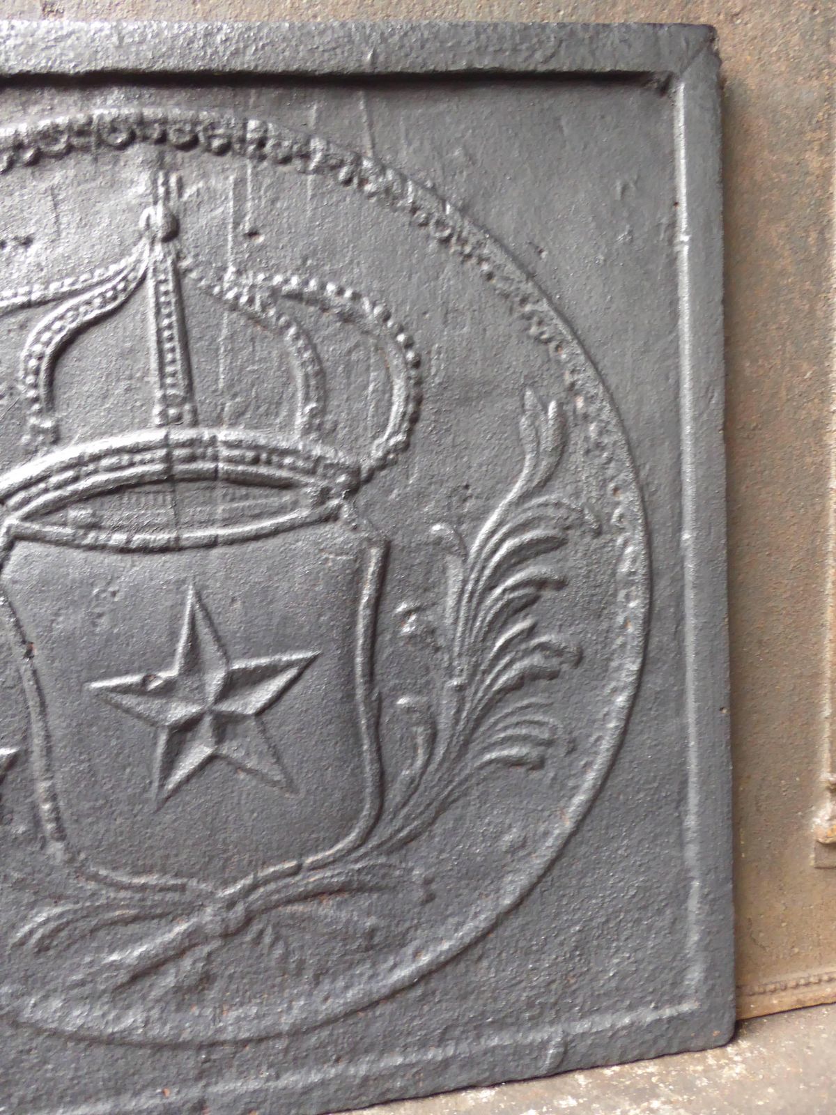 19th Century French 'Arms Of France' Fireback / Backsplash photo 320.0