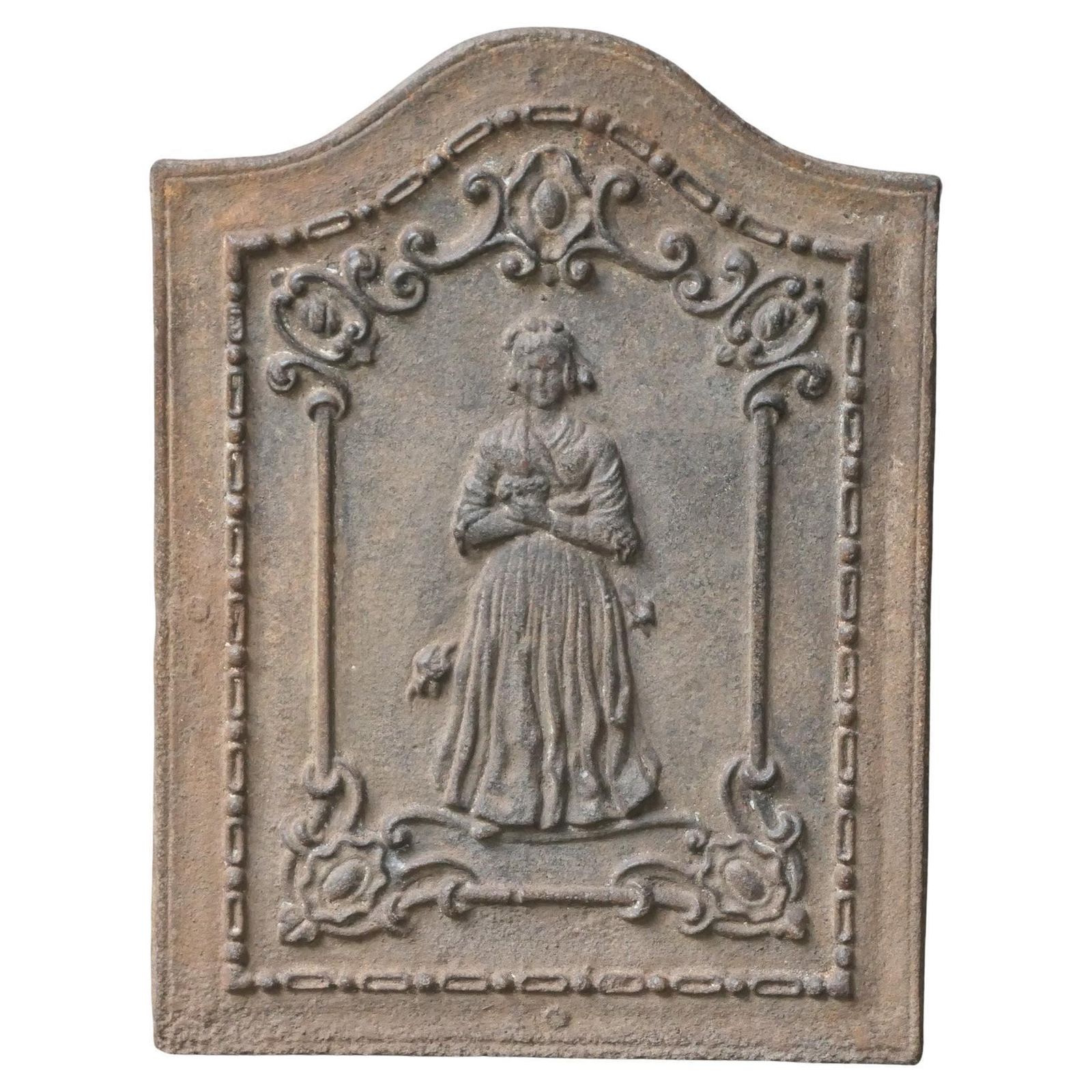 French Napoleon III Period Fireback / Backsplash, 19th C.