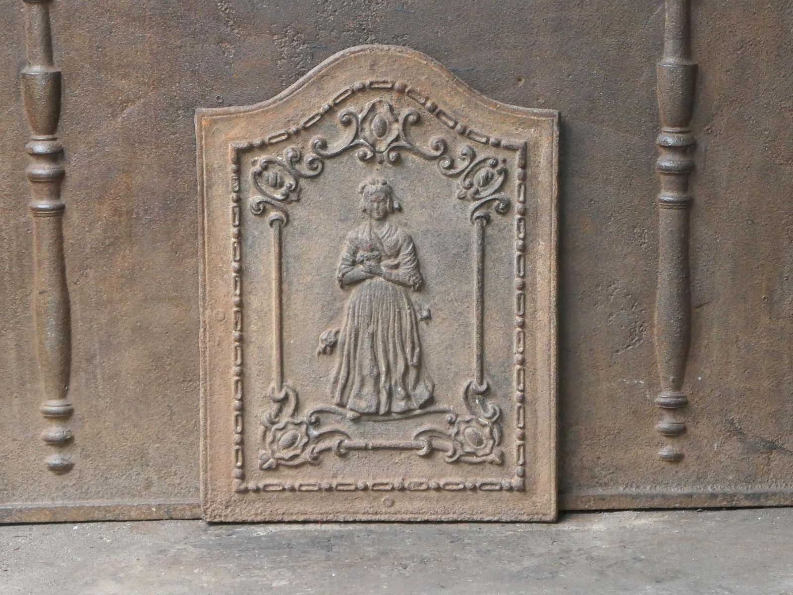 French Napoleon III Period Fireback / Backsplash, 19th C. photo 382.0