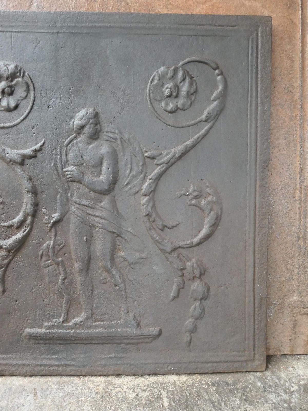 photo for sale French Neoclassical 'Diana' Fireback / Backsplash, 18th 19th Century