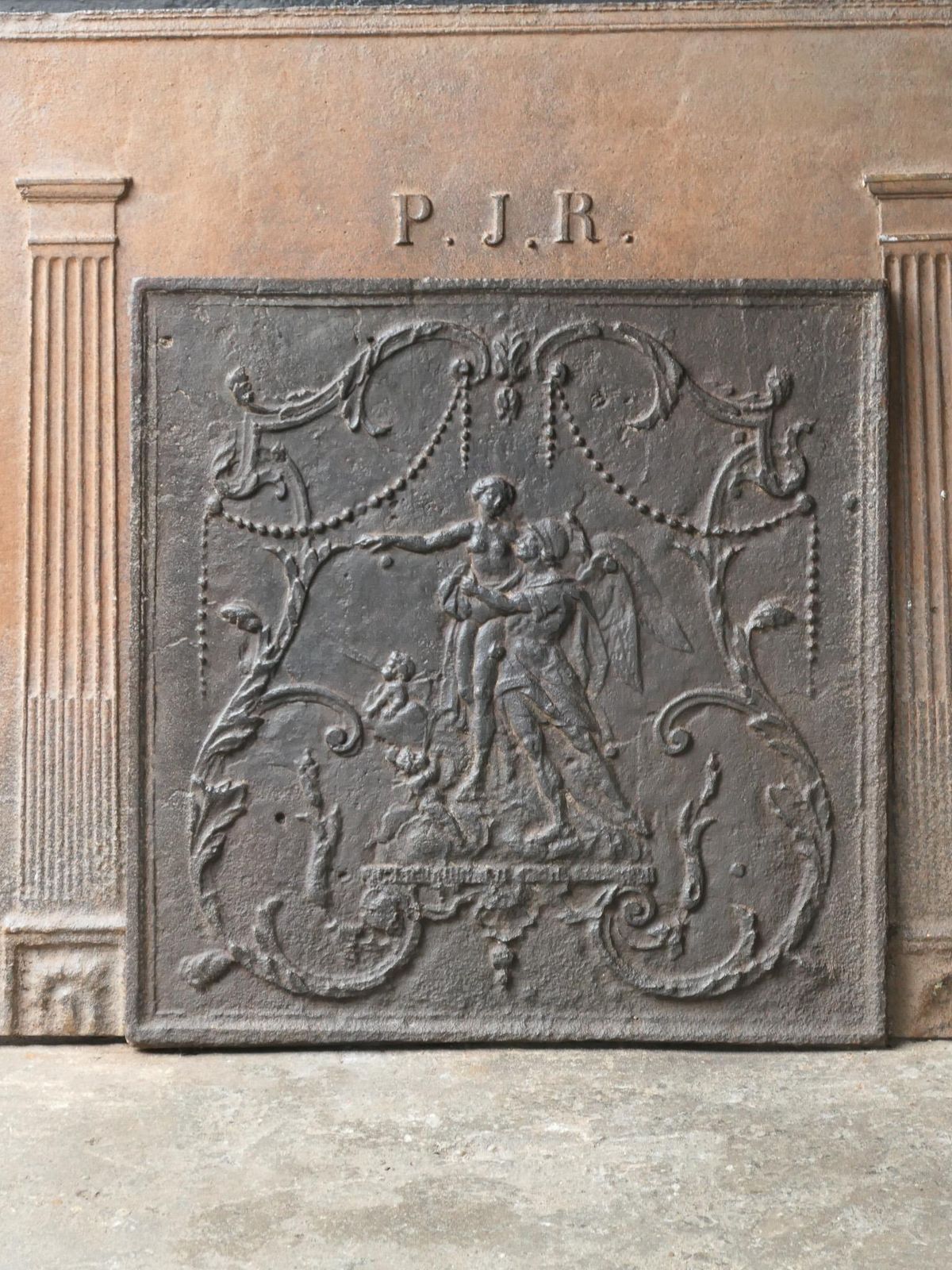 18th   19th Century 'Abduction Of Persephone' Fireback / Backsplash photo Home Fixtures