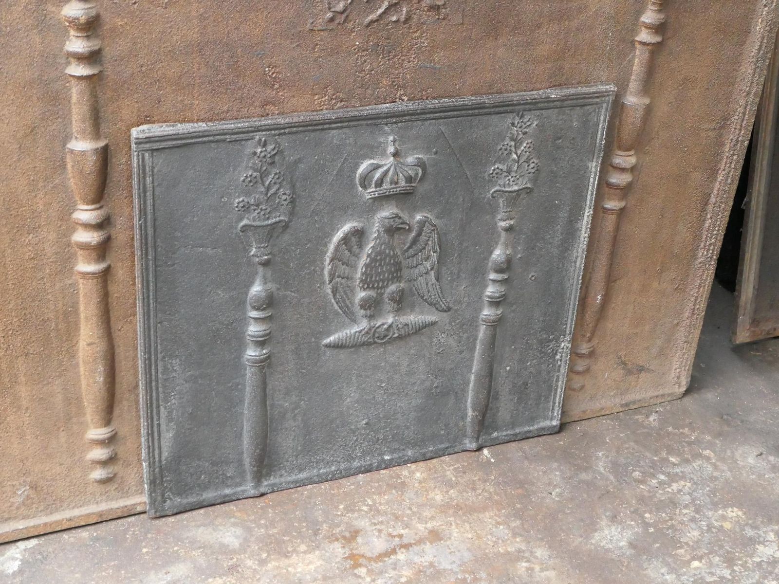 18th 19th Century French 'The Eagle Of Napoleon' Fireback / Backsplash photo buy