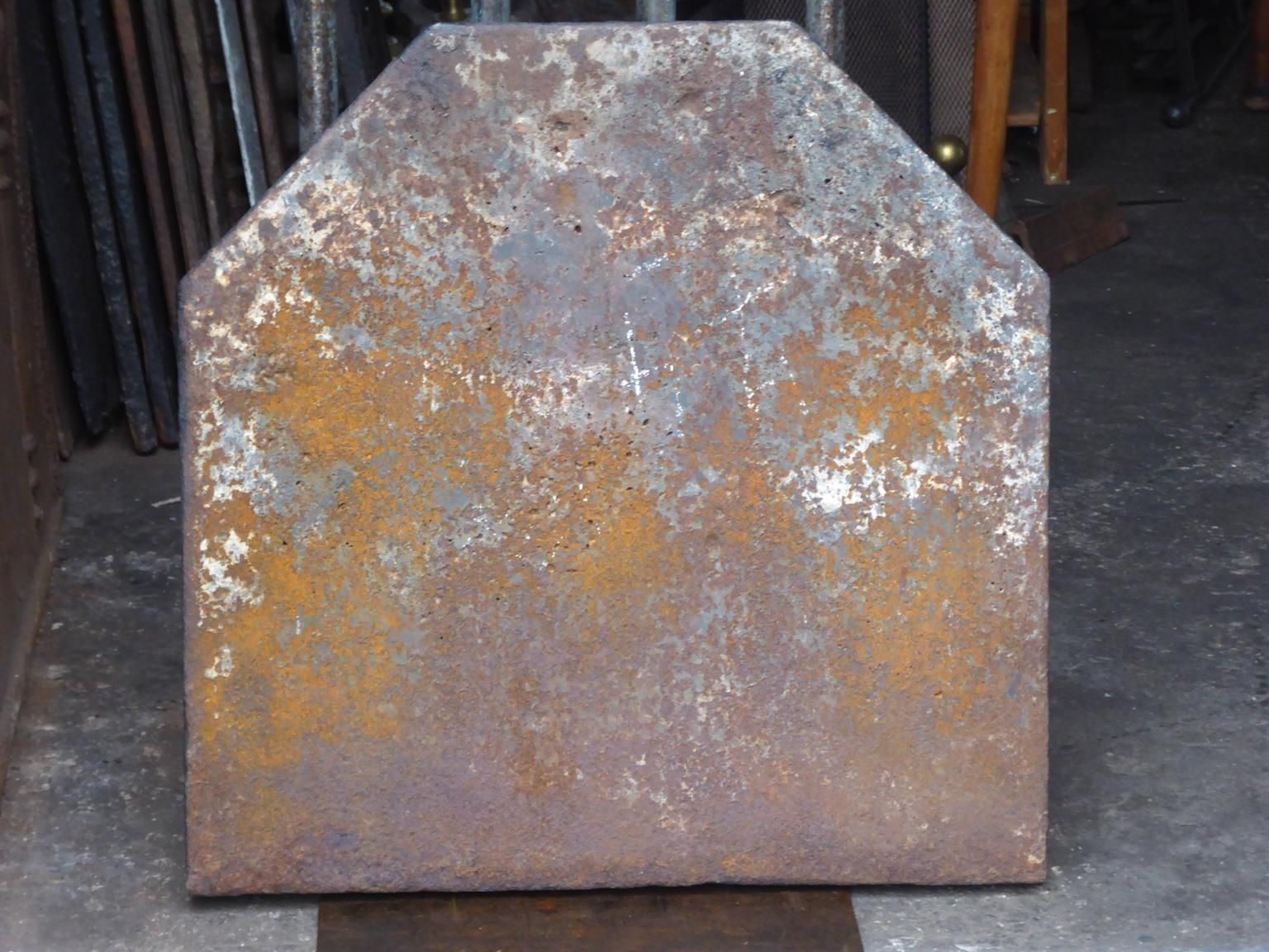 photo for sale French Louis XIV 'Coat Of Arms' Fireback / Backsplash, 17th Century