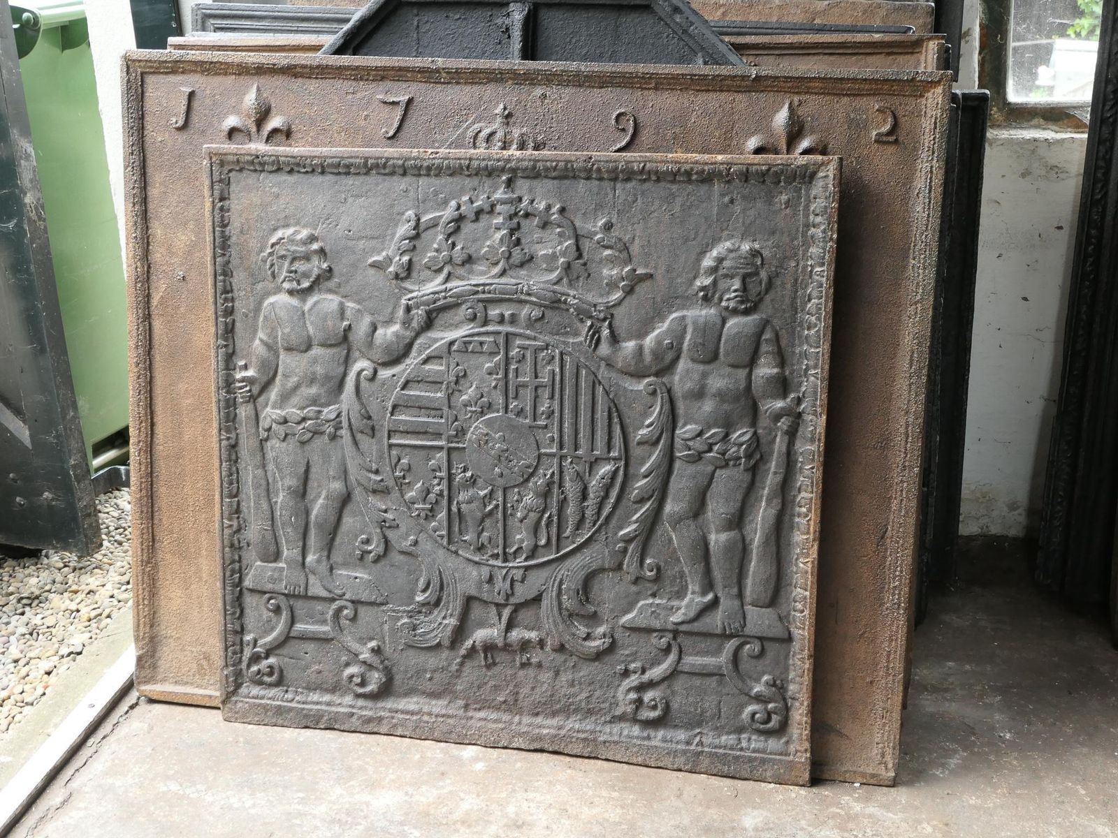 17th Century French 'Arms Of Lorraine' Fireback / Backsplash photo buy