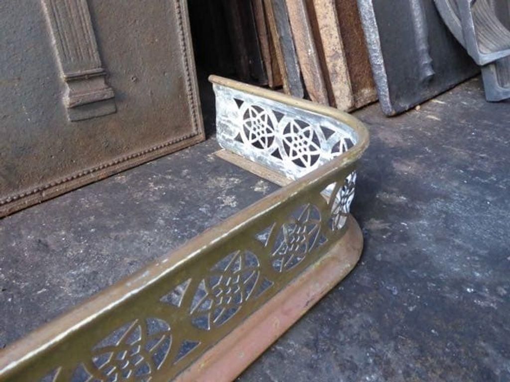 20th Century English Victorian Style Fireplace Fender photo Home Fixtures
