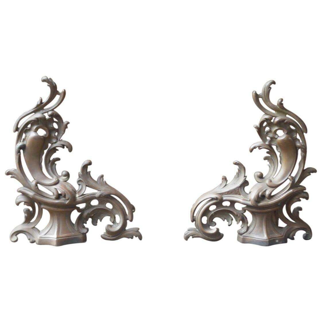 19th Century French Fireplace Fender, Louis XV Style