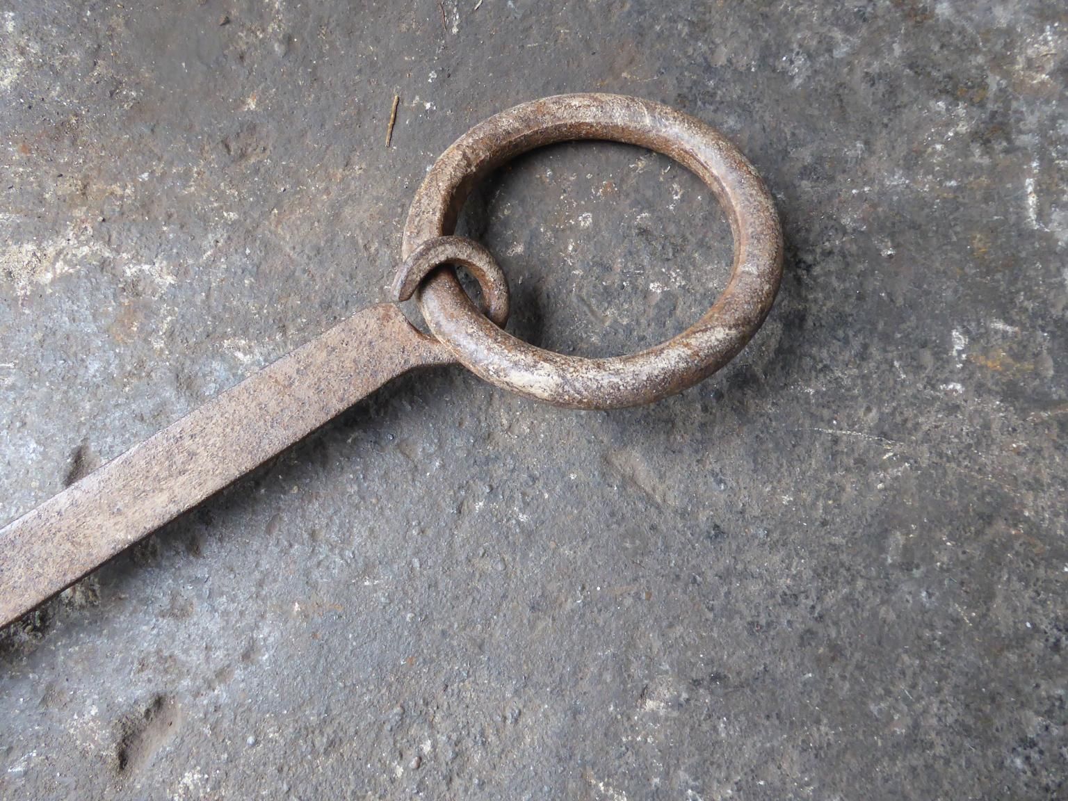 18th Century French Fireplace Trammel Or Hanger photo furniture