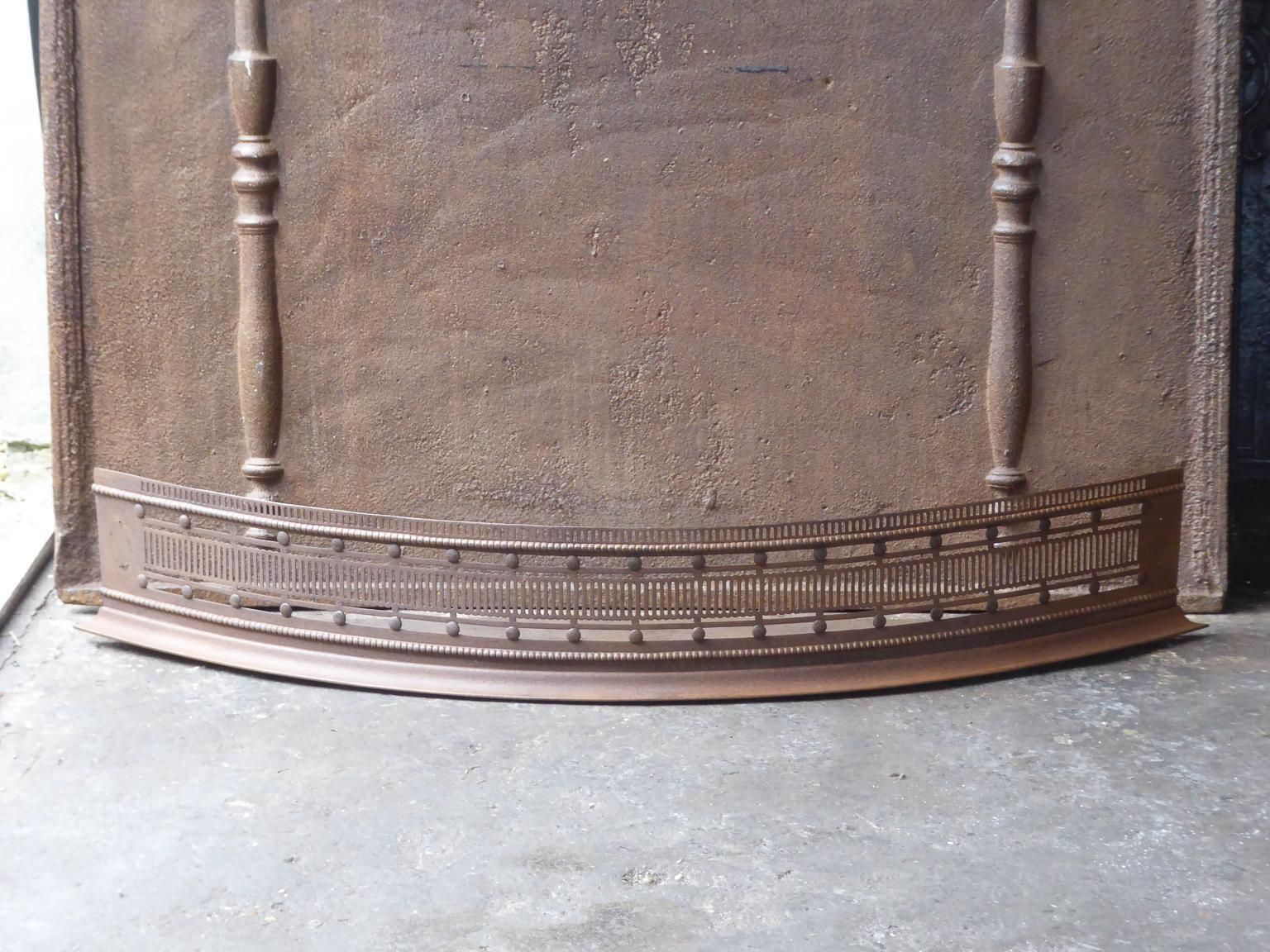 19th Century English Victorian Fireplace Fender Or Fire Fender photo furniture