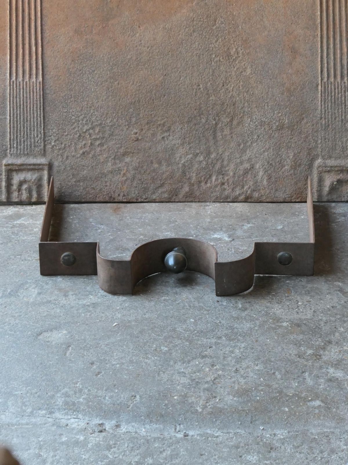 Antique French Napoleon III Fireplace Fender, 19th Century photo furniture