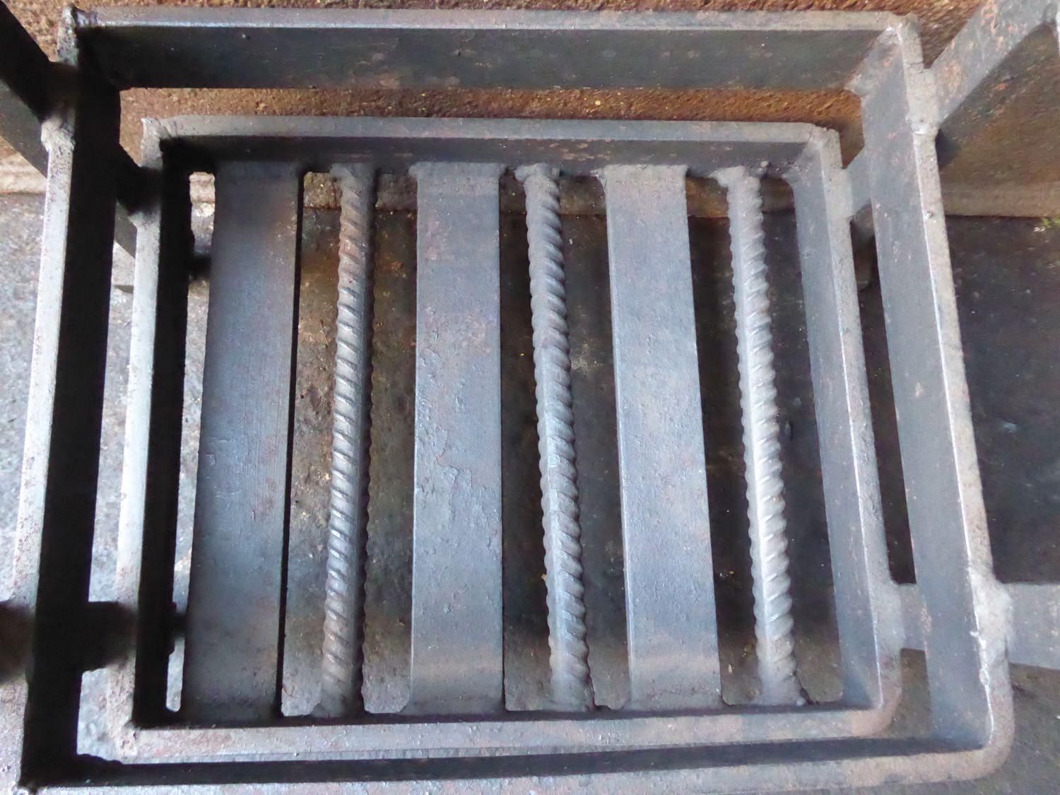 Home Fixtures English Victorian Style Fireplace Grate Or Fire Basket, 20th Century photo