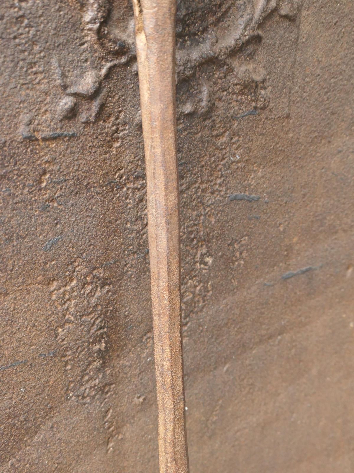 Large Early 18th Century French Fireplace Shovel Or Fire Shovel photo for sale