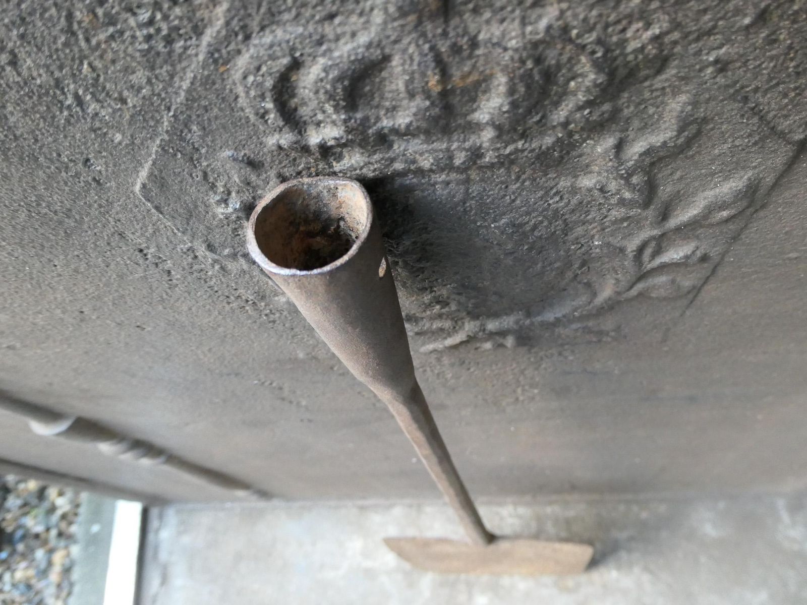 Large Early 18th Century French Fireplace Shovel Or Fire Shovel photo vinterior