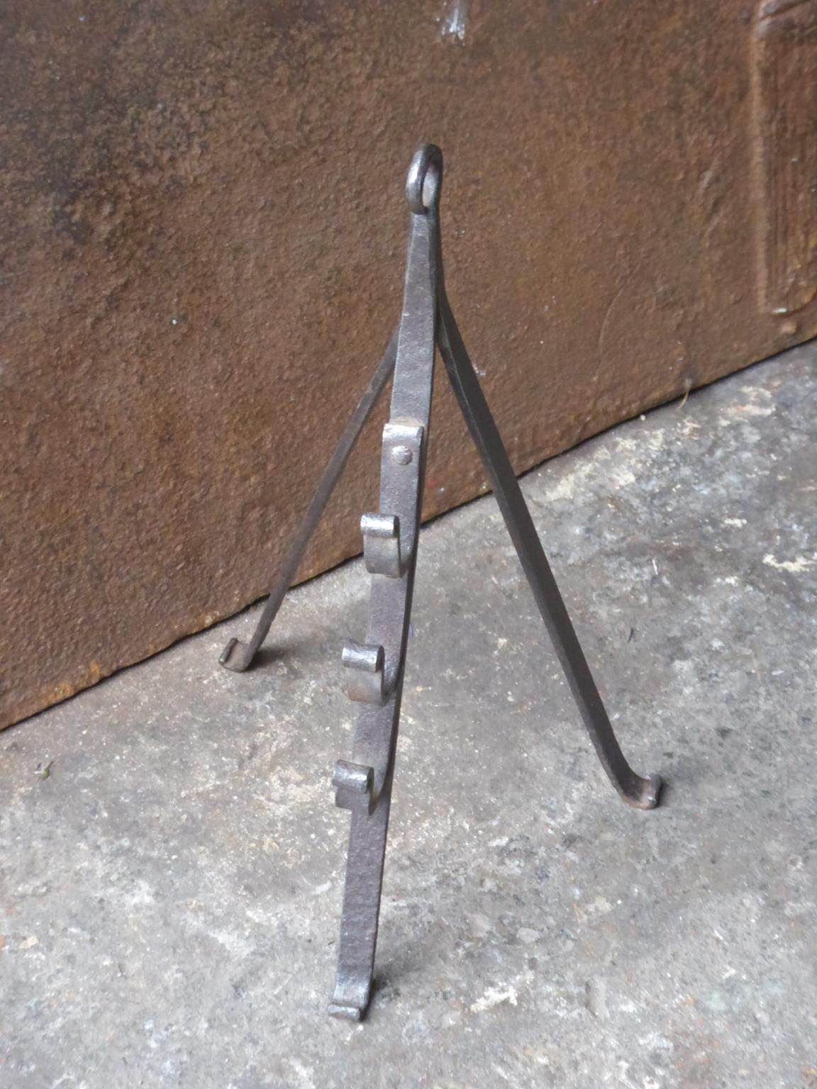 Antique French Stand For A Roasting Jack, 18th 19th Century photo Home Fixtures