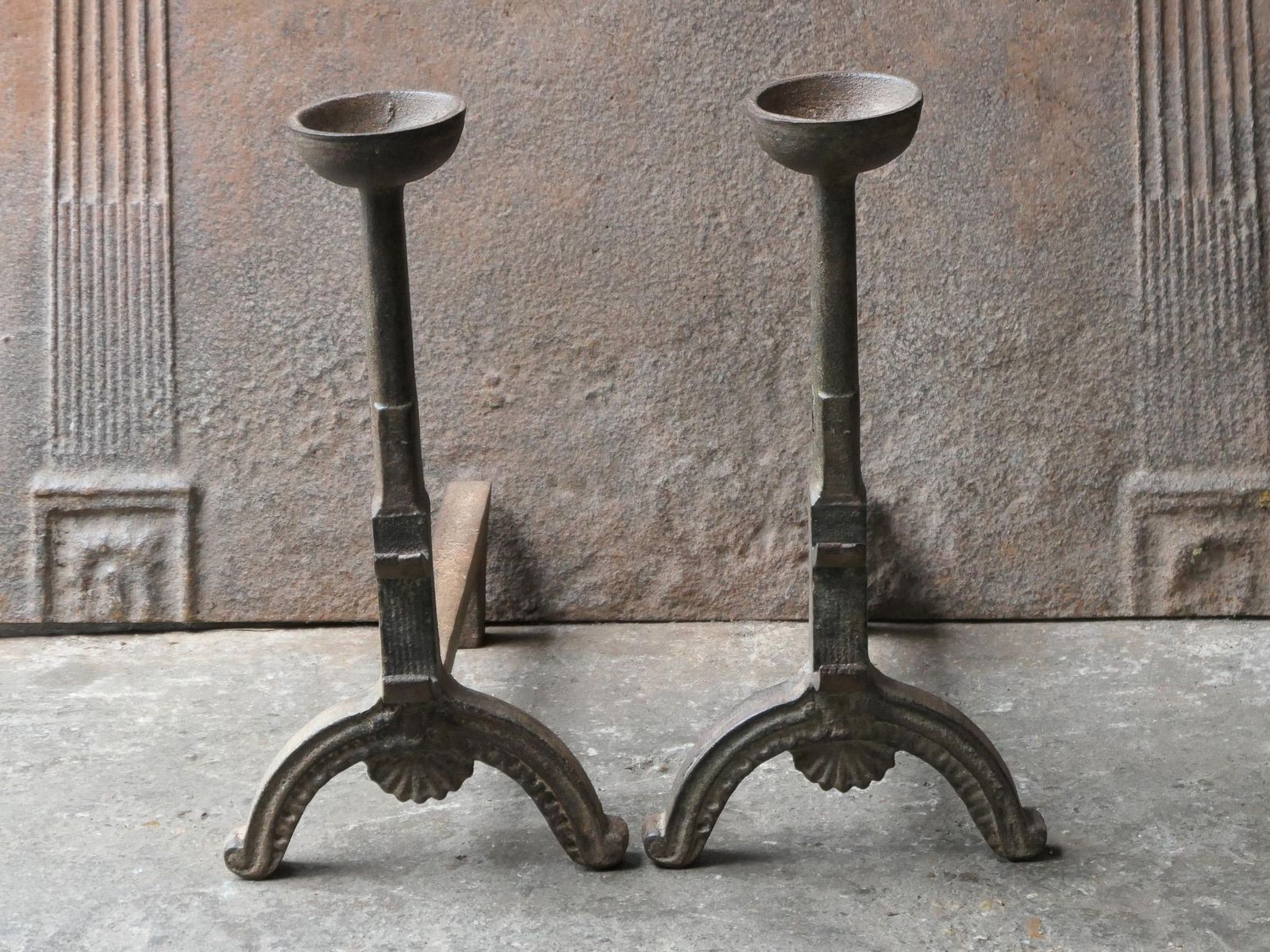 French Napoleon III Style Firedogs Or Andirons photo 337.0
