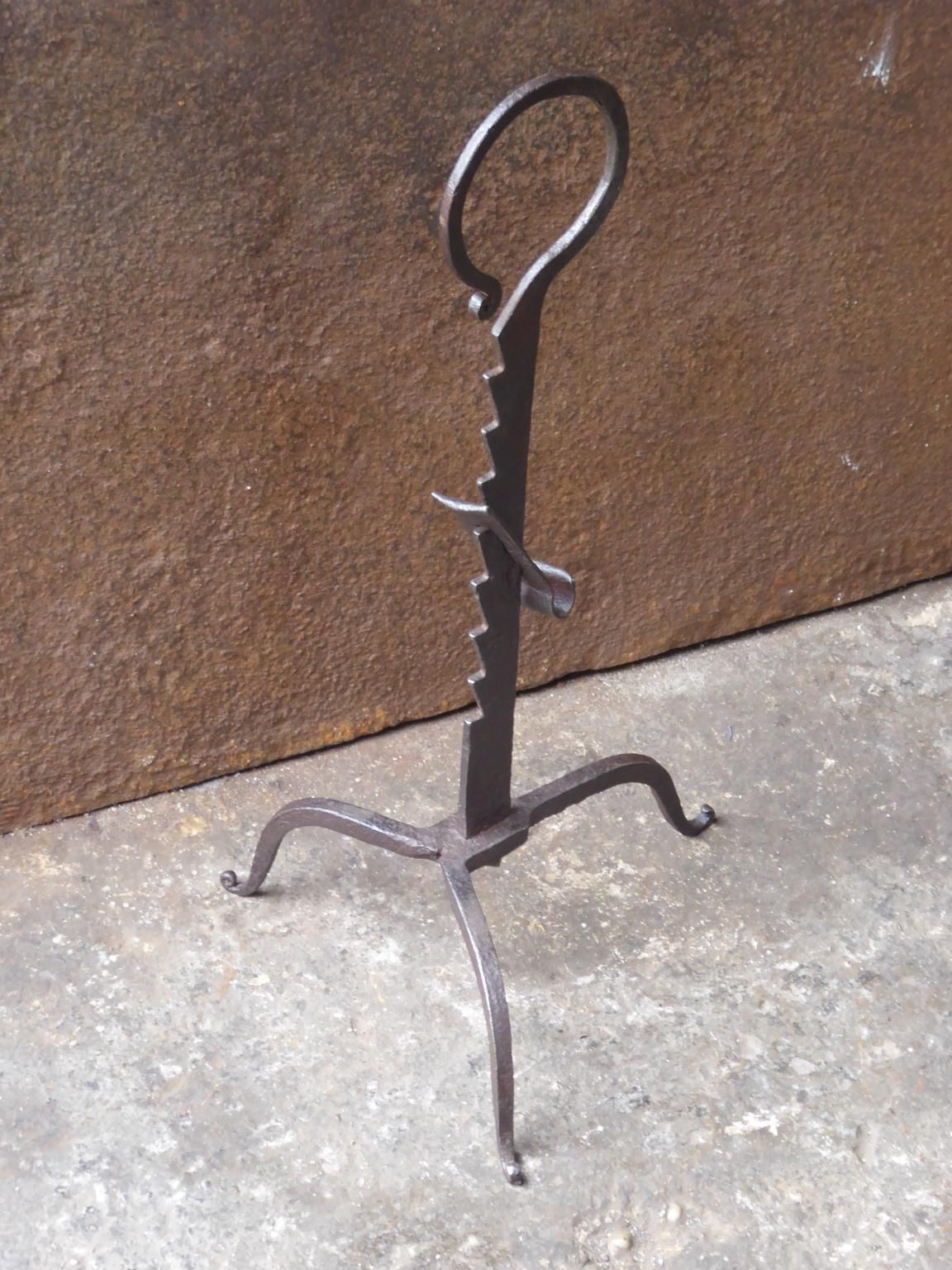 Antique French Stand For A Roasting Jack, 19th Century photo Home Fixtures