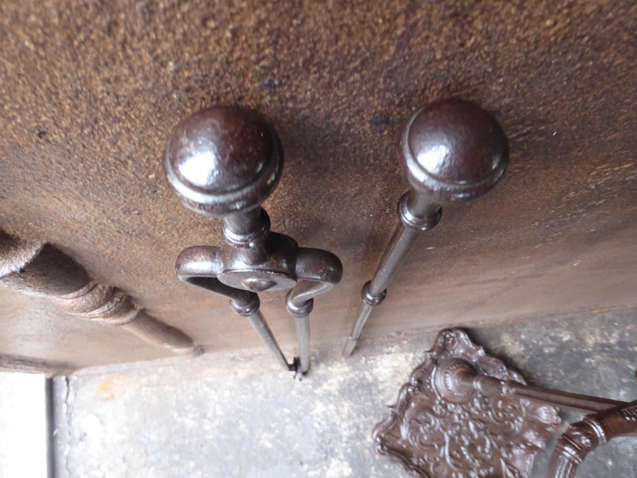 photo furniture 19th Century English Victorian Fireplace Tools Or Fireplace Toolset