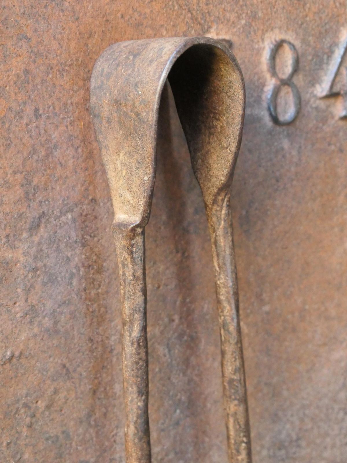 Rustic French Louis XV Fireplace Tools, 18th Century photo 320.0