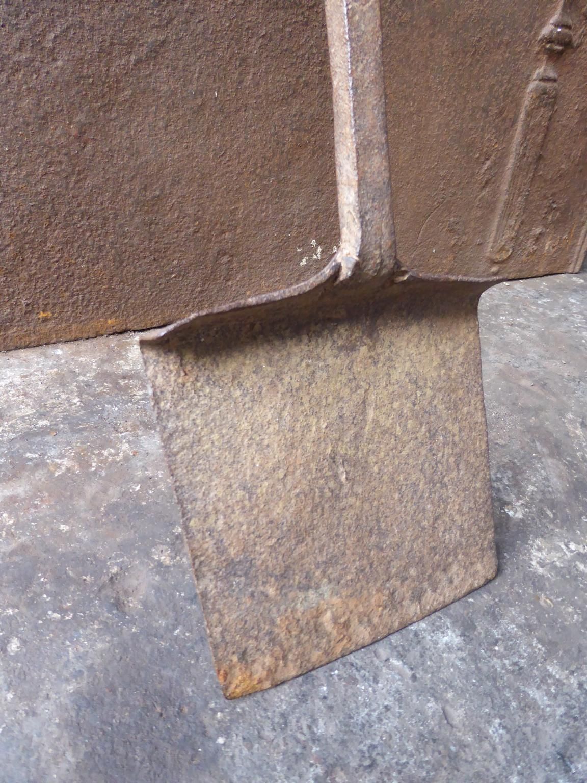 Large 18th   19th Century French Fireplace Shovel Or Fire Shovel photo vinterior