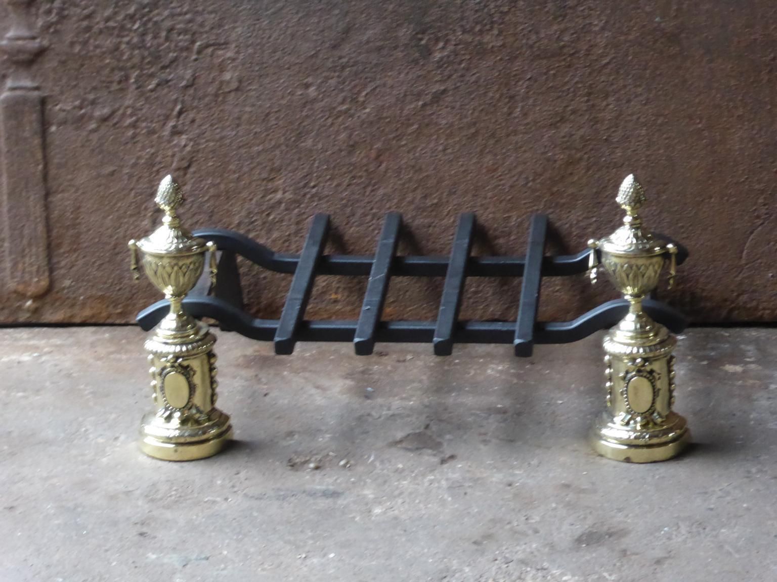 Napoleon III Style French Fire Grate, Fireplace Grate photo for sale