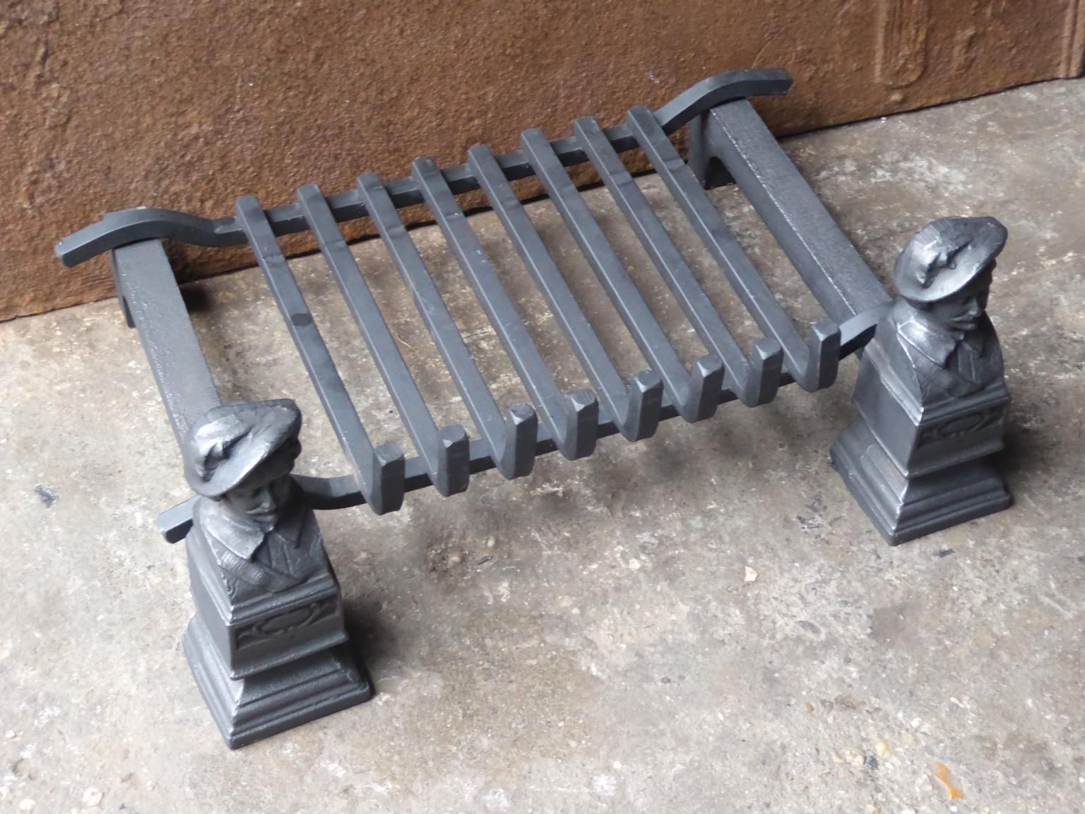 French Napoleon III Fire Grate, Fireplace Grate photo 405.0