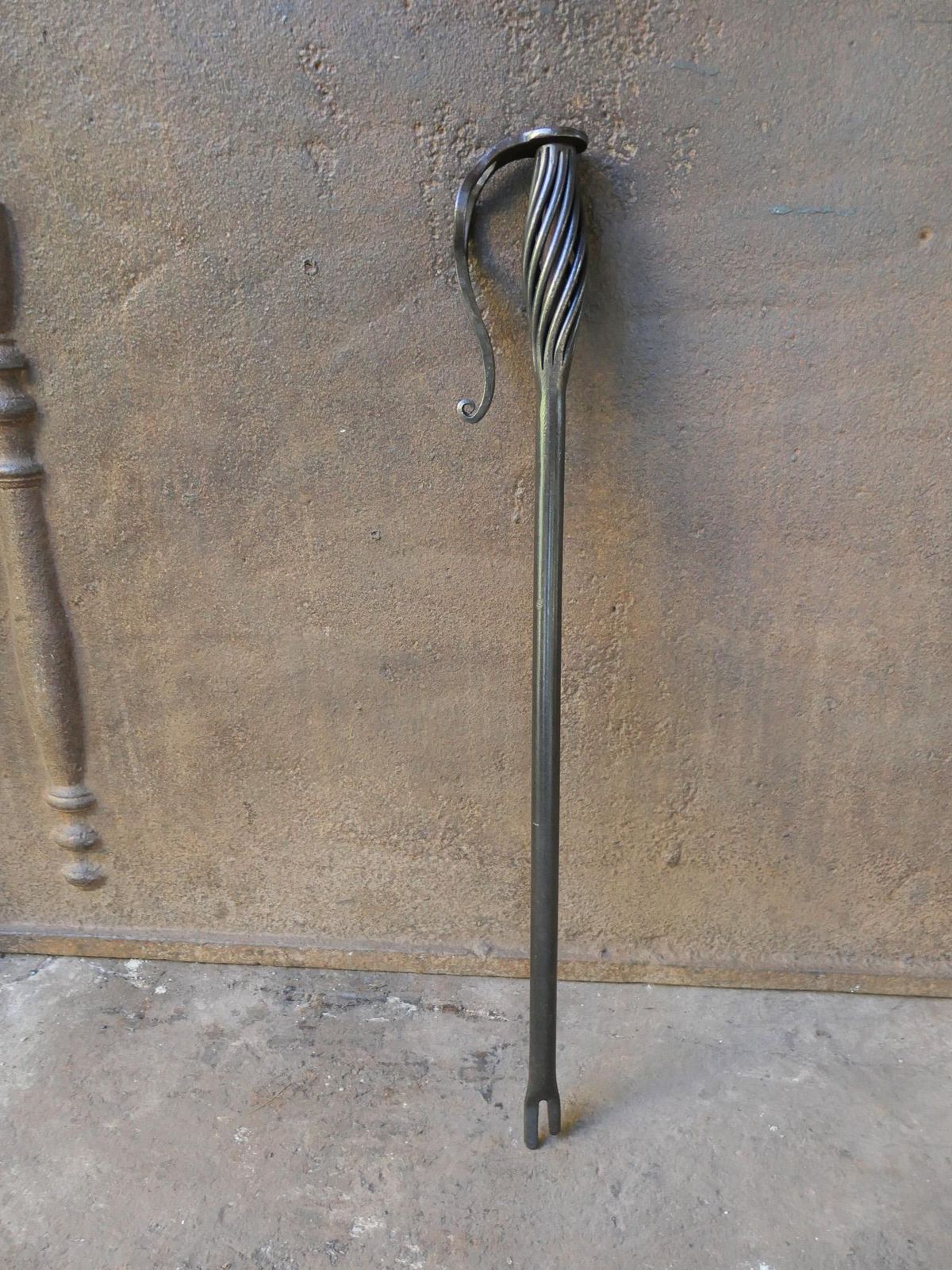 Dutch Wrought Iron Blow Poker, Late 19th Or Early 20th Century photo furniture