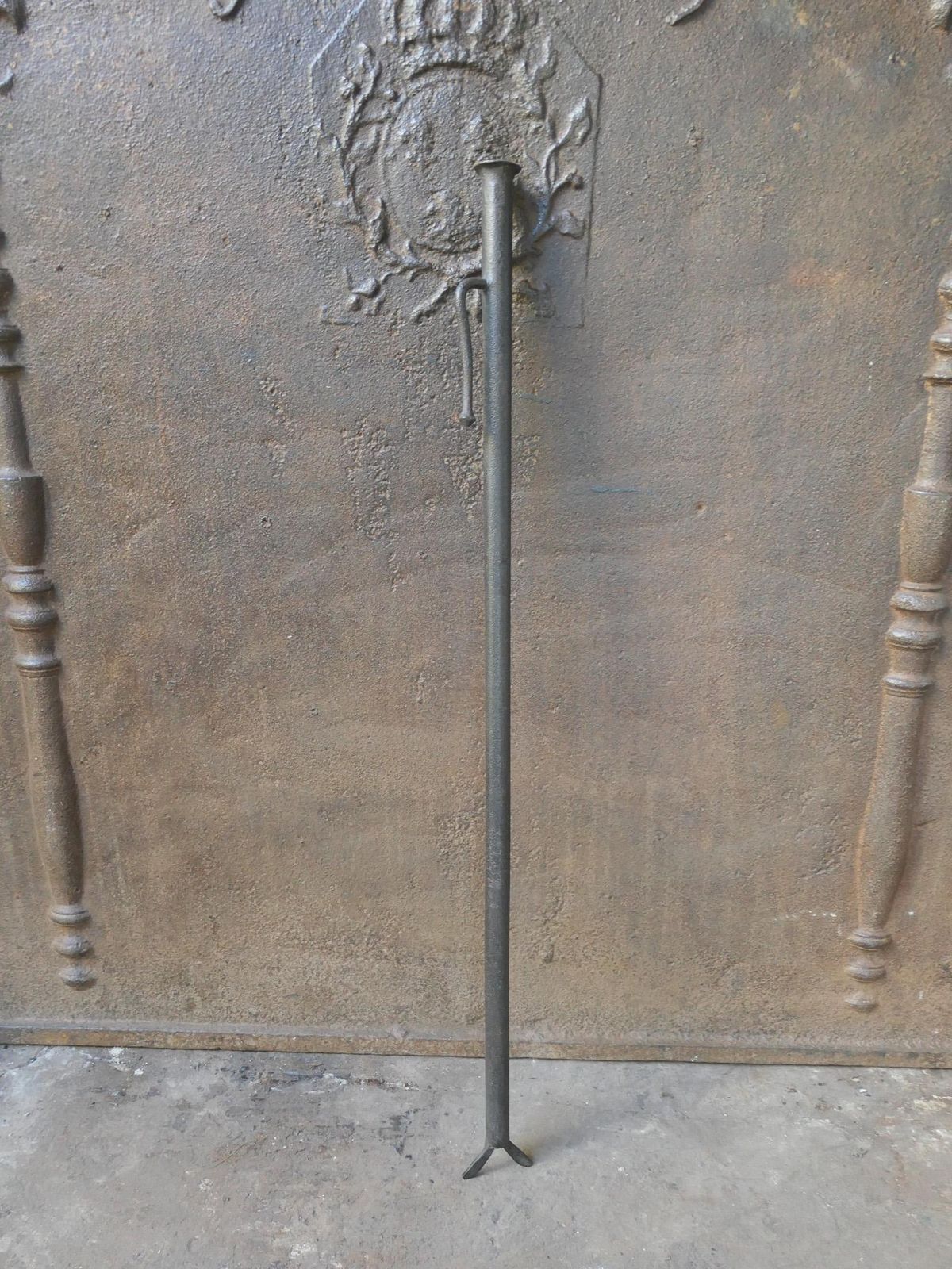 Antique Dutch Louis XV Period Blow Poker, 18th Century photo furniture