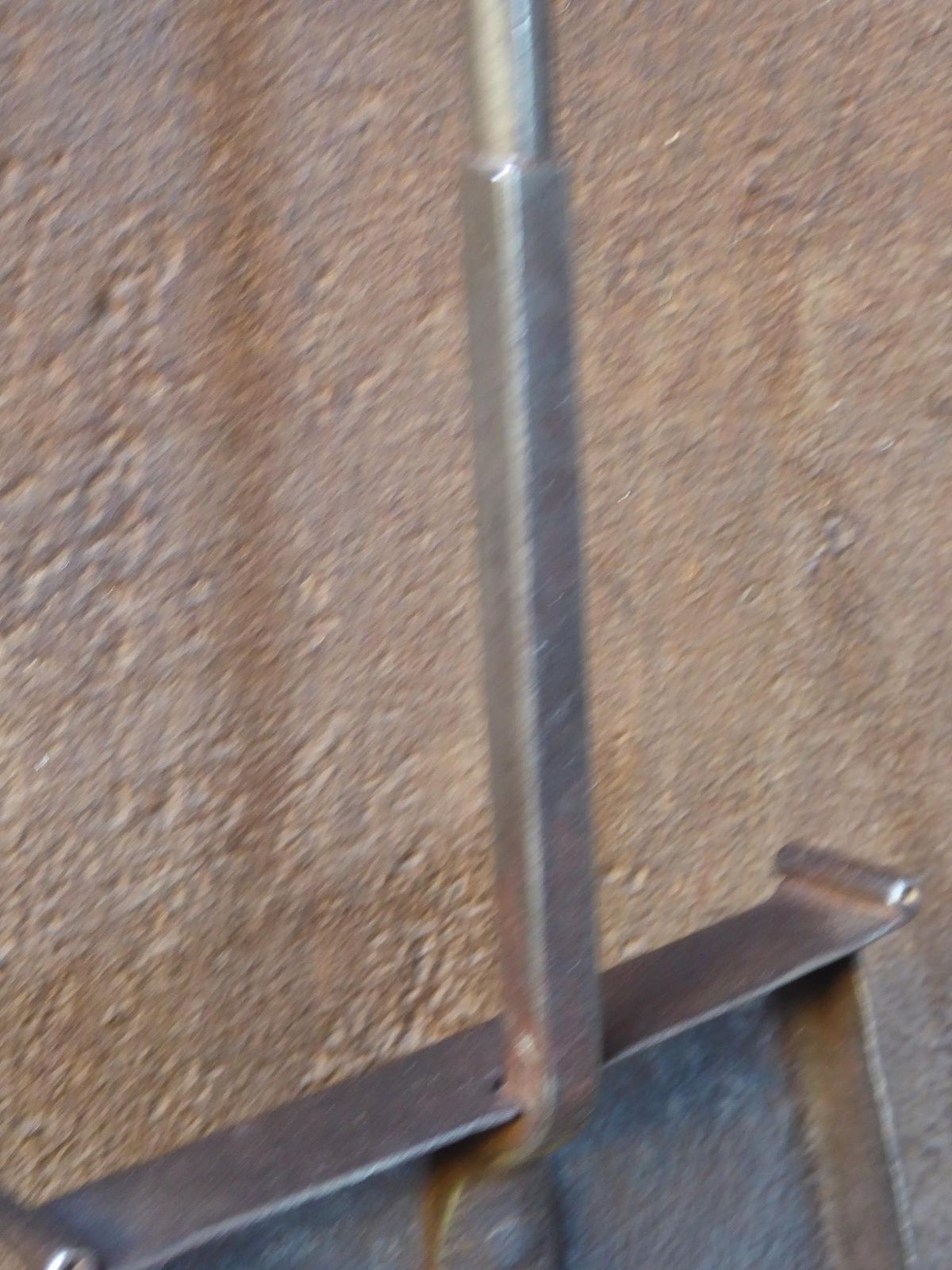 photo furniture Large French Wrought Iron Fireplace Tools Or Fire Tools, 17th 18th Century