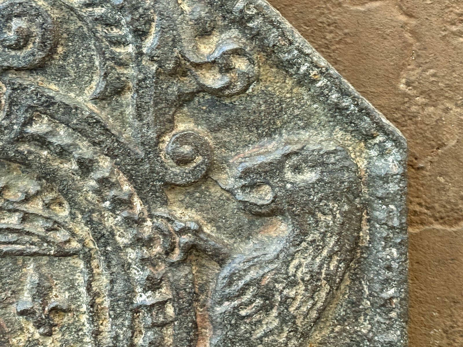 French Louis XIV Period 'Arms Of France' Fireback / Backsplash, 17th Century photo Home Fixtures