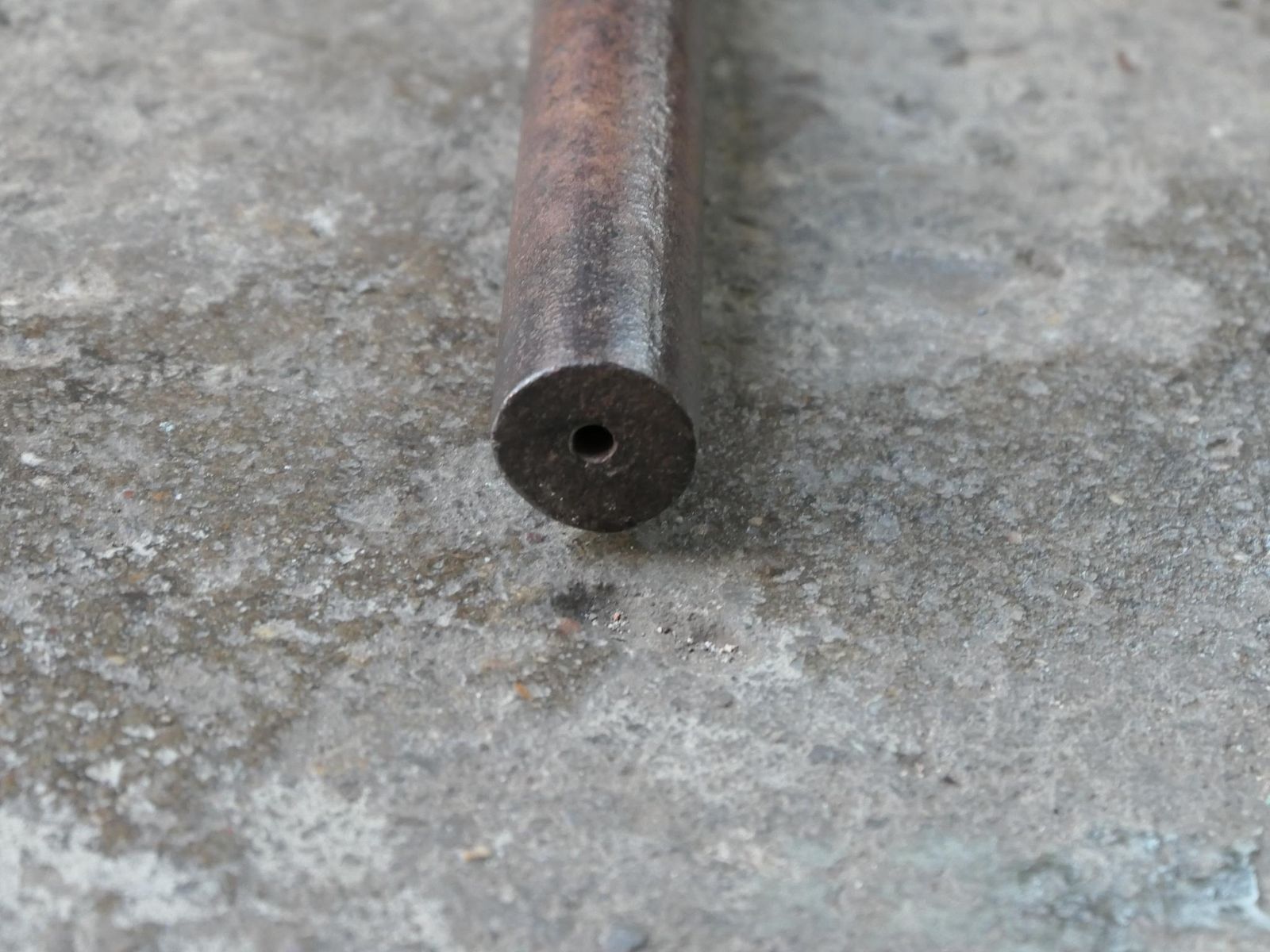 Antique Dutch Wrought Iron Blow Poker, 18th 19th Century photo vinterior