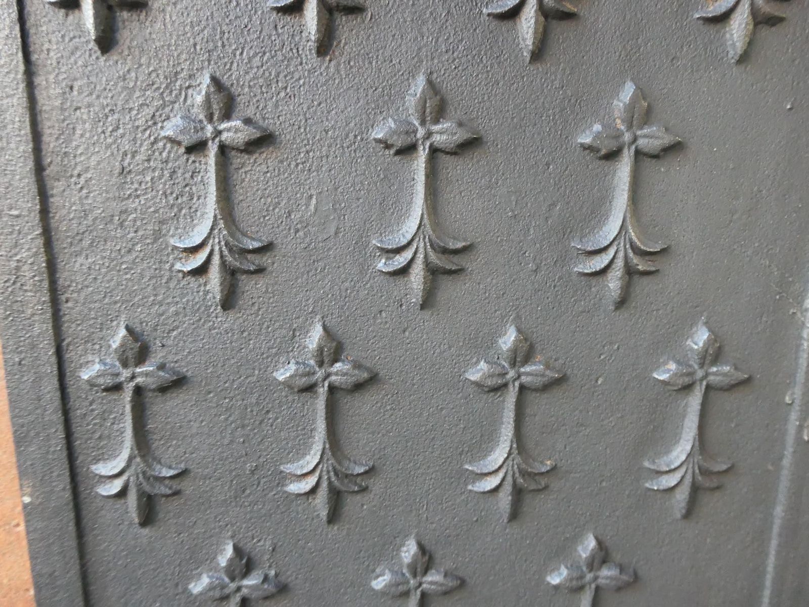 Louis XV Style Fireback / Backsplash, 20th Century photo vintage