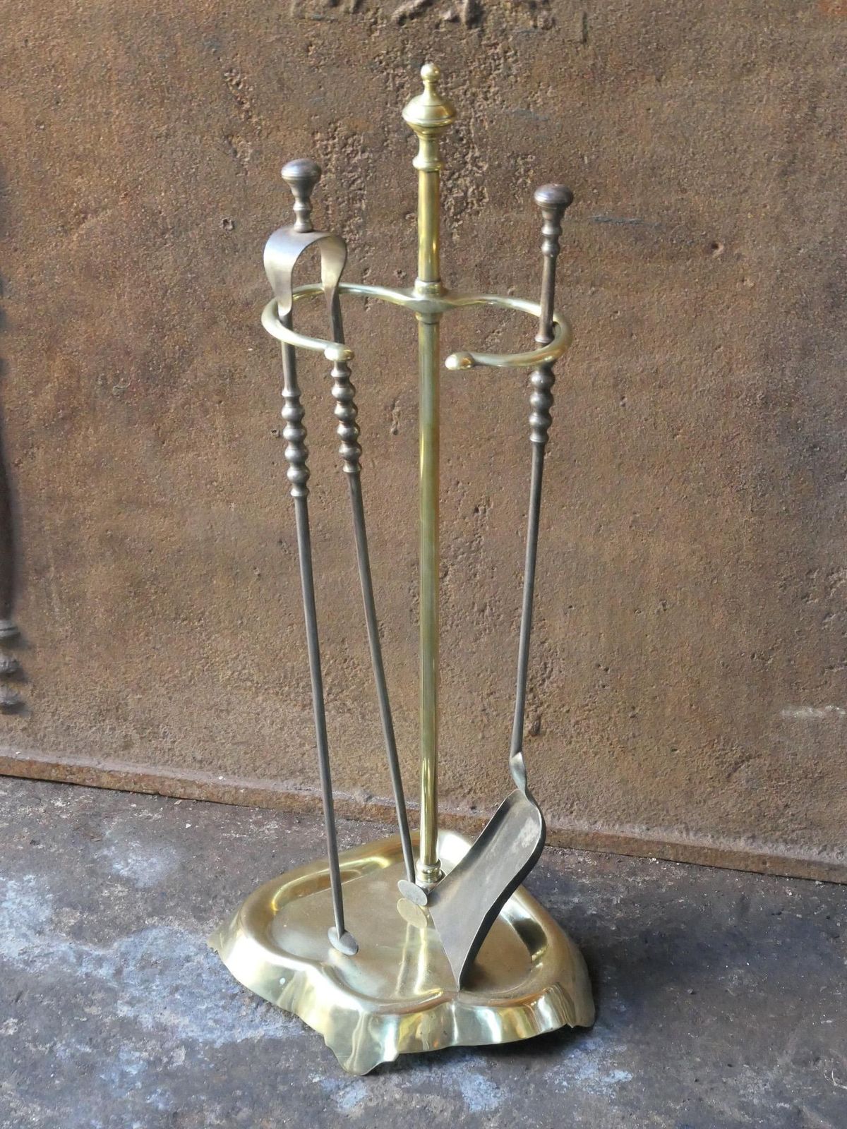 Antique French Fireplace Tools Or Fire Tools, 19th Century photo Home Fixtures