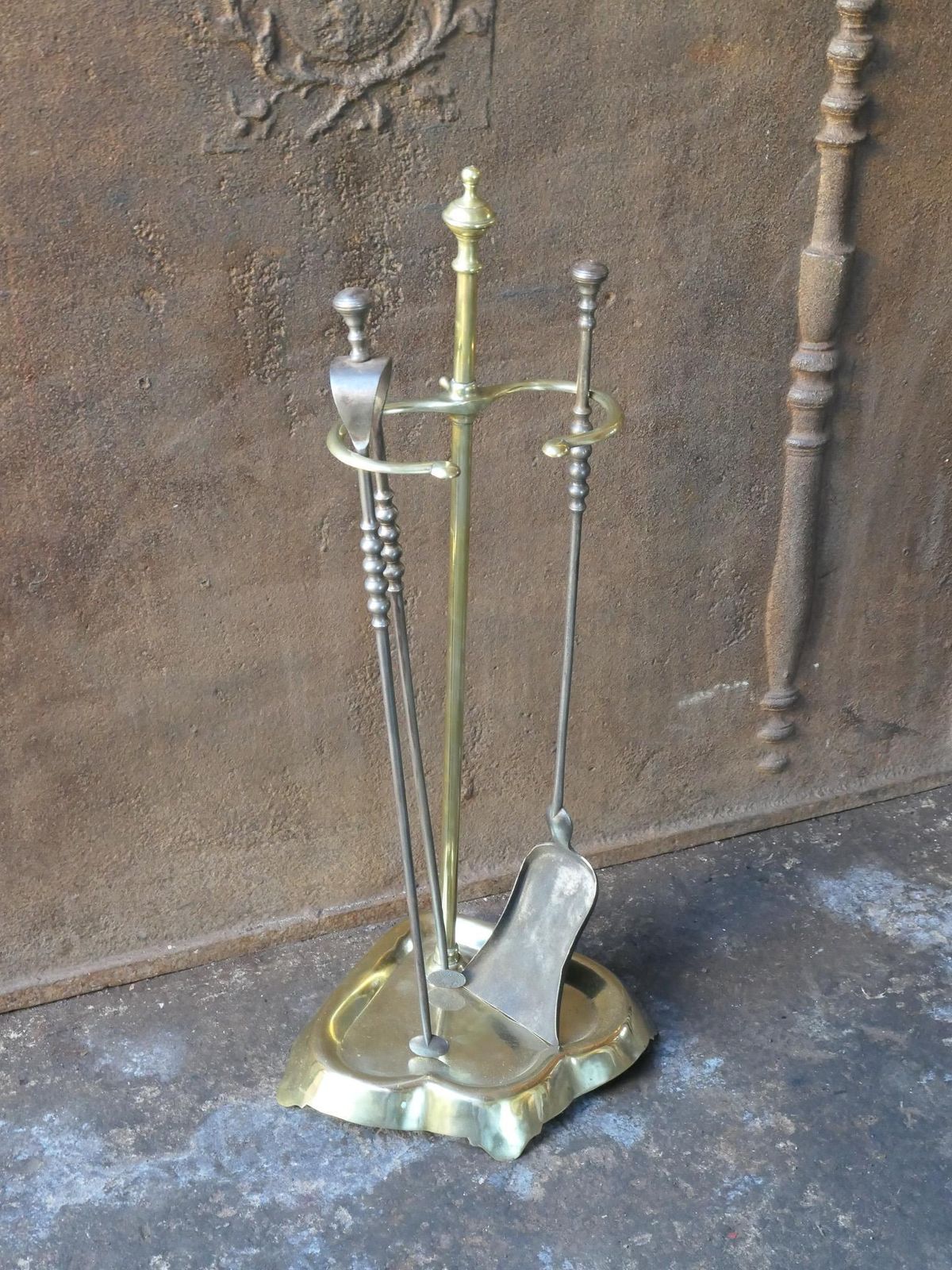 Antique French Fireplace Tools Or Fire Tools, 19th Century photo 508.0