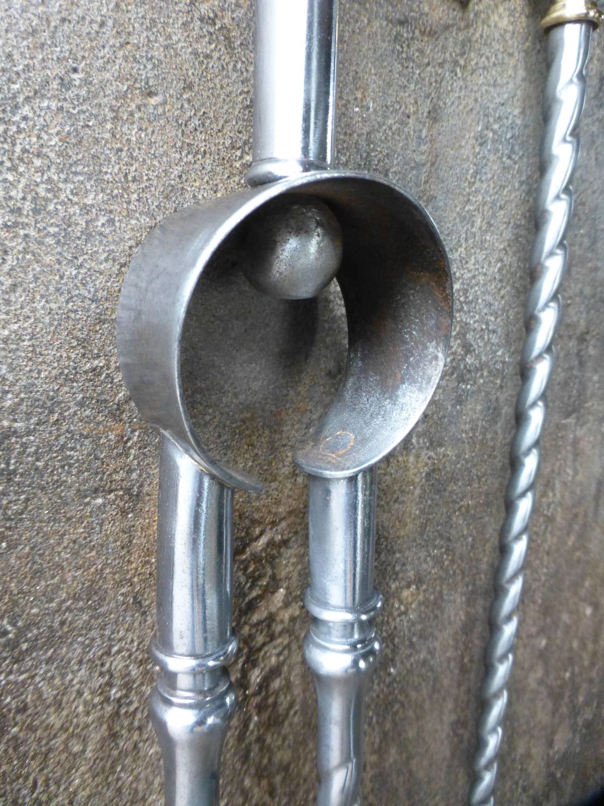 19th Century English Victorian Fireplace Tool Set, Fireplace Tools photo 576.0