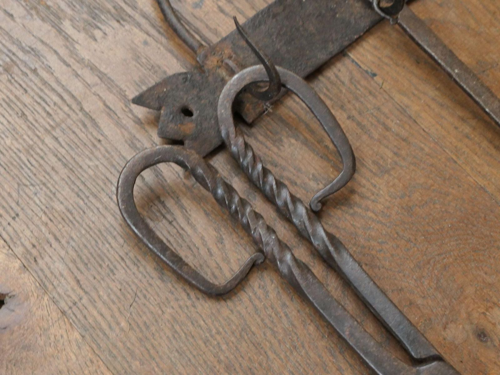 Dutch Fireplace Tools Or Fire Tools, Early 19th Century photo Home Fixtures