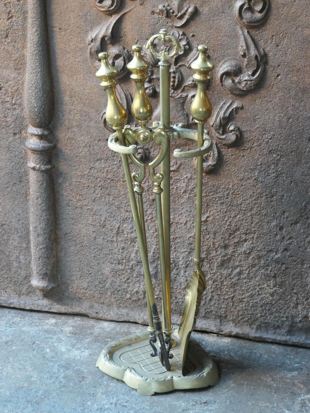 19th C. English Victorian Companion Set photo furniture