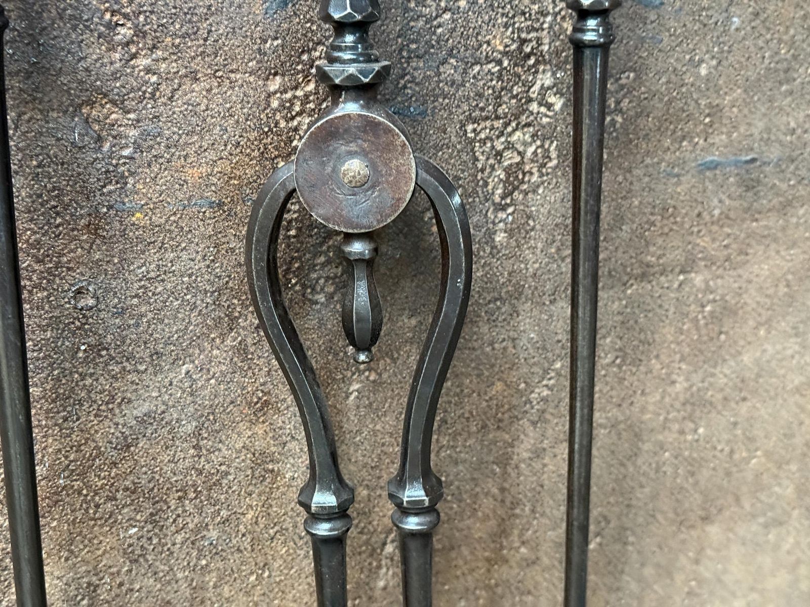 Victorian Fireplace Tools Or Fire Irons, 19th Century, United Kingdom photo buy